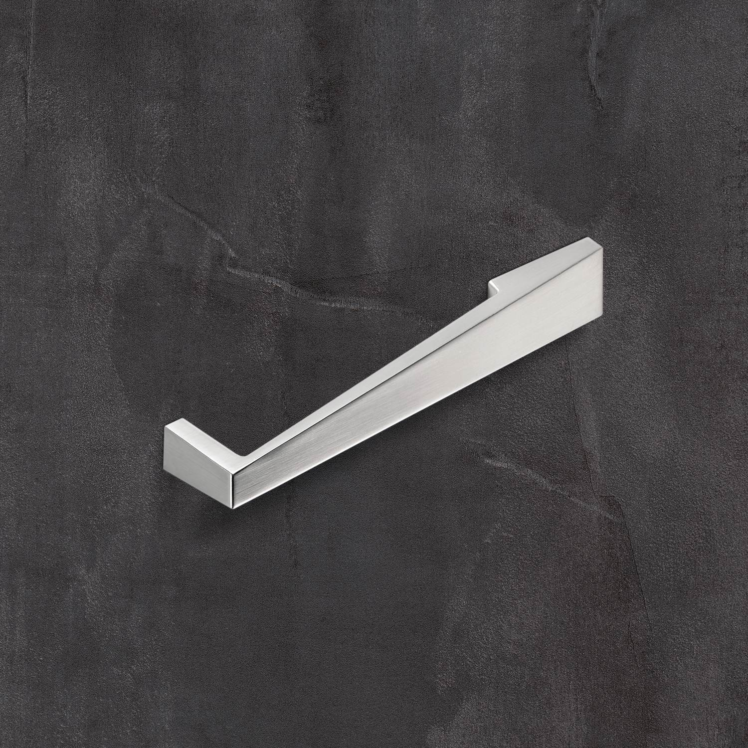 Greep Rialto, boorafstand 160, L 189 mm, B 25 mm, H 35 mm, roestvrij staal finish geborsteld