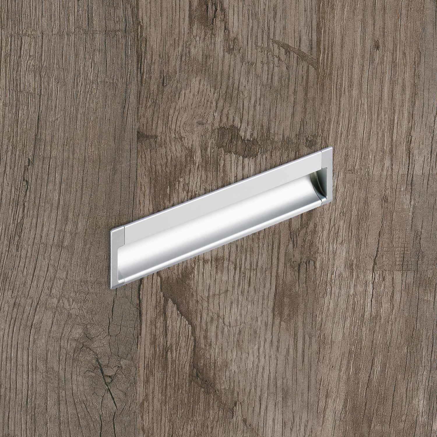 Embout Spira, L 11 mm, H 43 mm, aspect aluminium