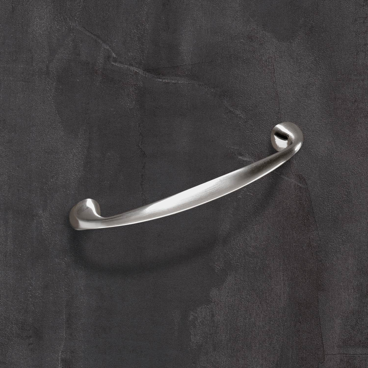 Greep Terranda, boorafstand 128, L 146 mm, B 12 mm, H 28 mm, roestvrij staal finish geborsteld