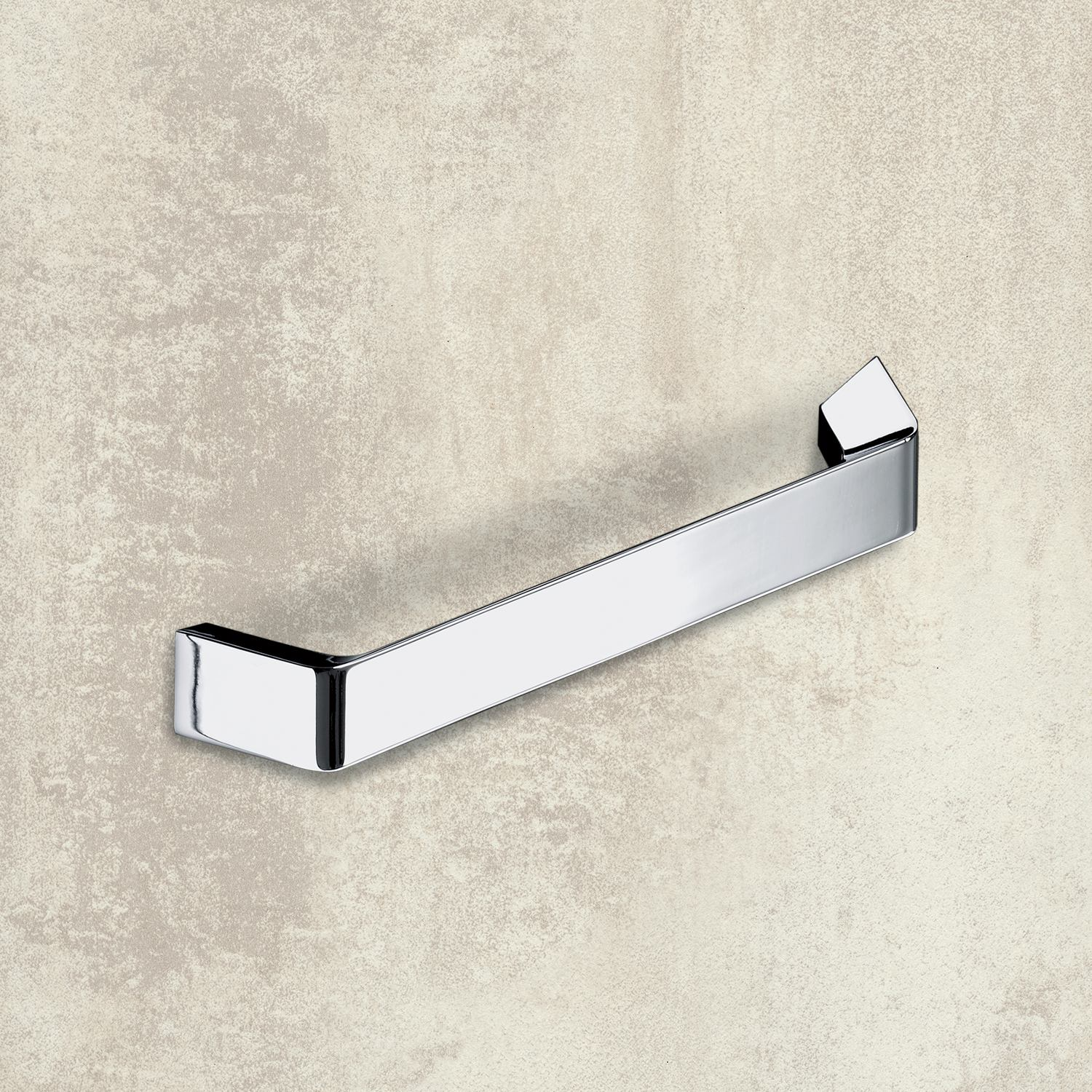 Poignée Veronia, entraxe de perçages 128, L 144 mm, B 14 mm, H 30 mm, chromé brillant