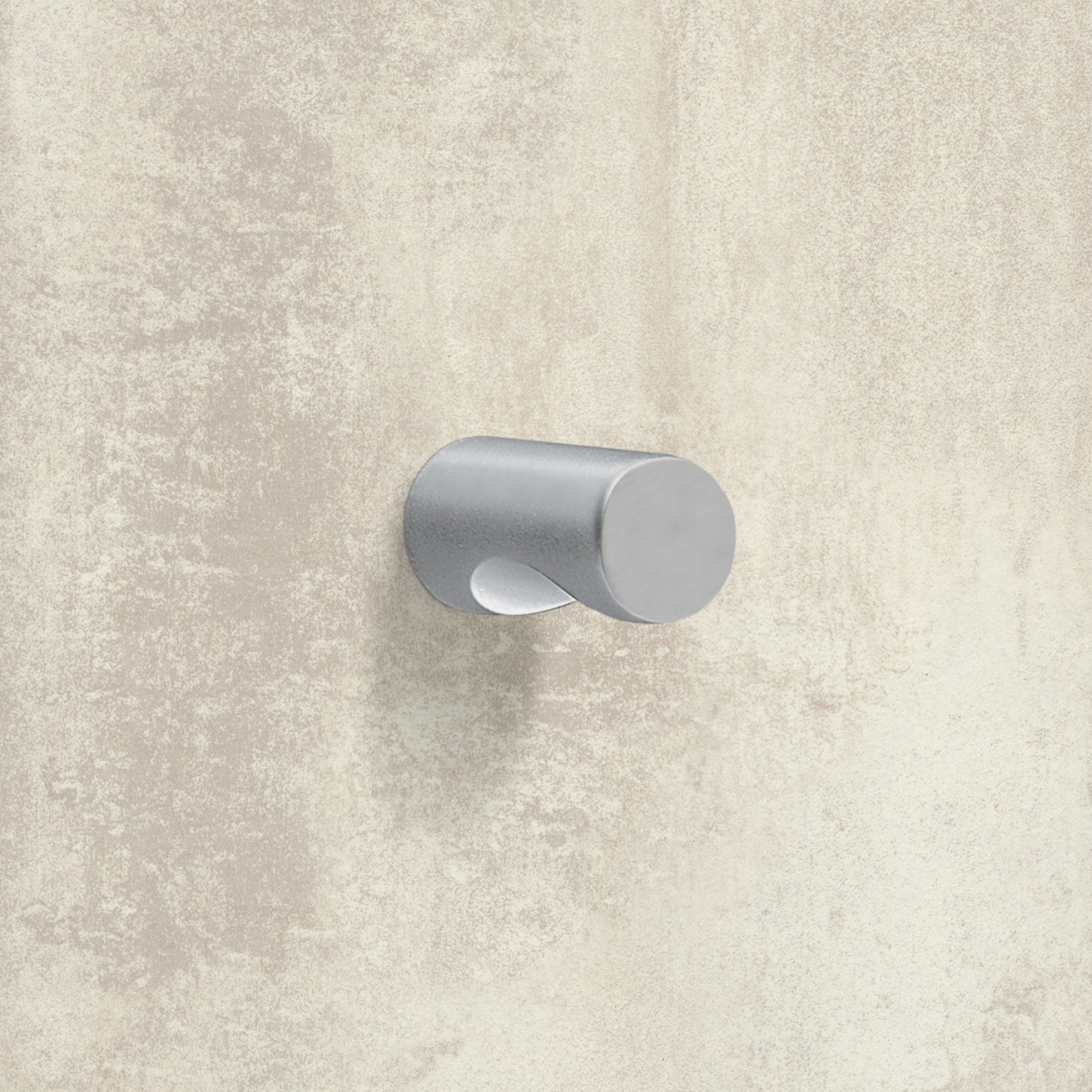 Bouton Almus, H 23 mm, ø 12 mm, Chromé mat