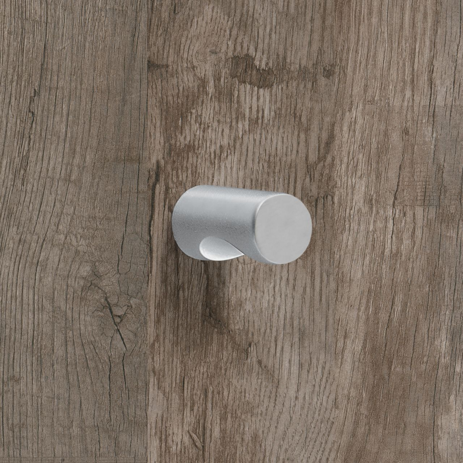Bouton Almus, H 23 mm, ø 12 mm, Chromé mat