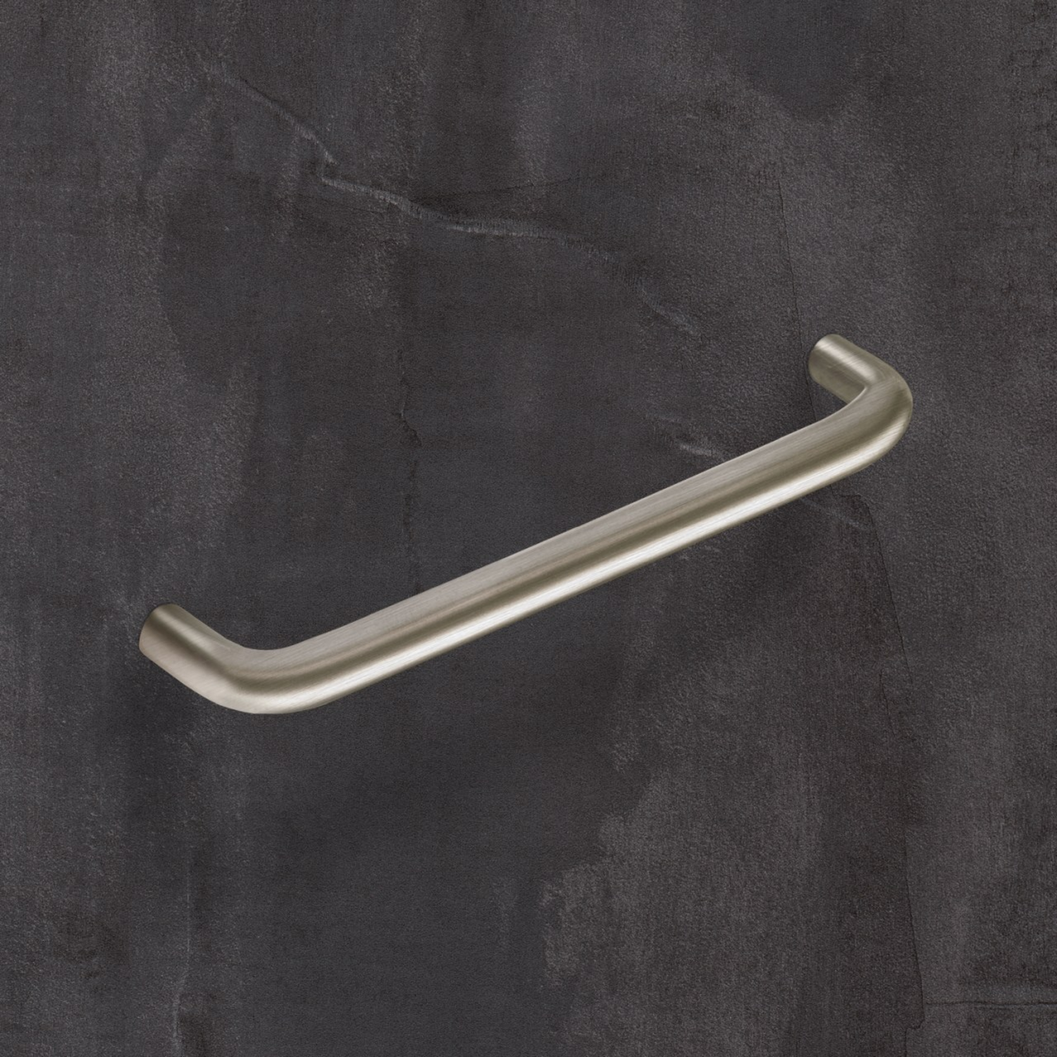 Greep Avenio, boorafstand 192, L 202 mm, H 32 mm, ø 10 mm, roestvrij staal finish geborsteld