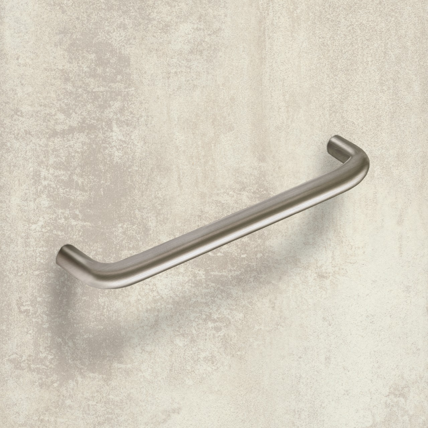 Greep Avenio, boorafstand 192, L 202 mm, H 32 mm, ø 10 mm, roestvrij staal finish geborsteld