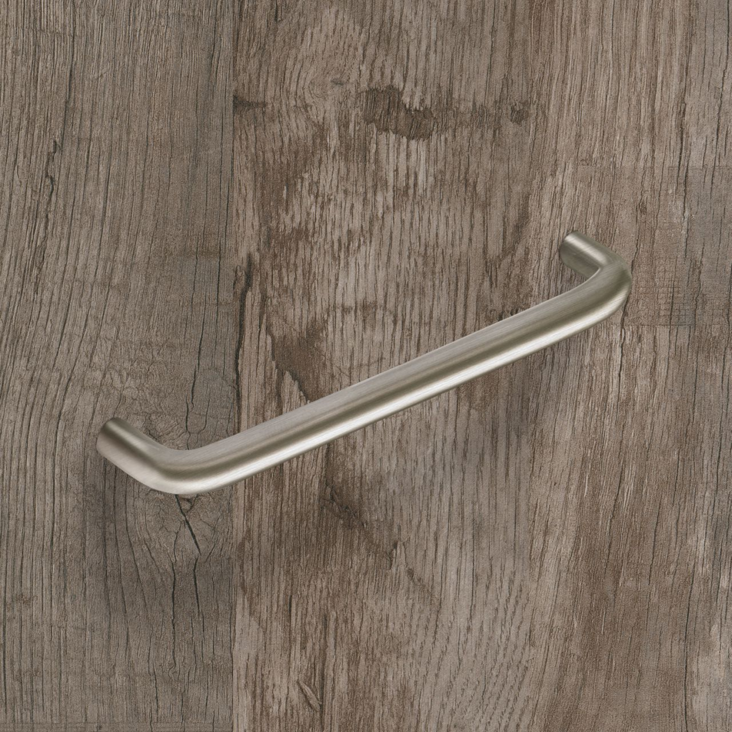 Greep Avenio, boorafstand 192, L 202 mm, H 32 mm, ø 10 mm, roestvrij staal finish geborsteld