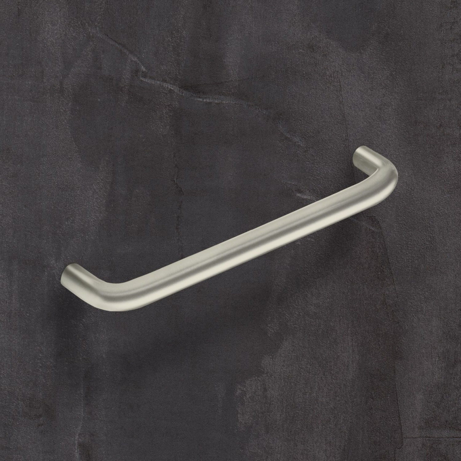 Greep Avenio, boorafstand 128, L 136 mm, H 32 mm, ø 8 mm, roestvrij staal finish geborsteld