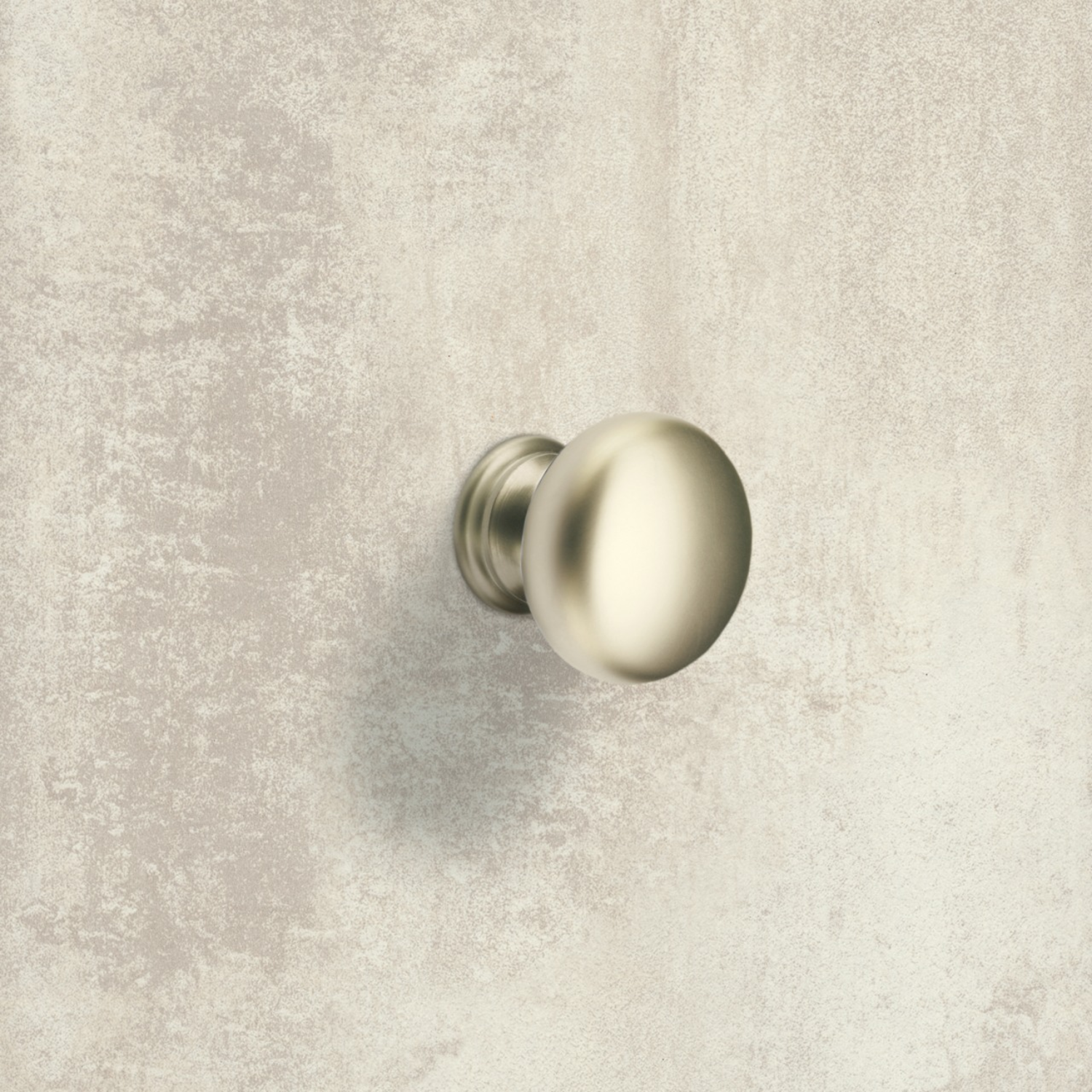 Bouton Cirpi, H 27 mm, ø 30 mm, Nickelé mat