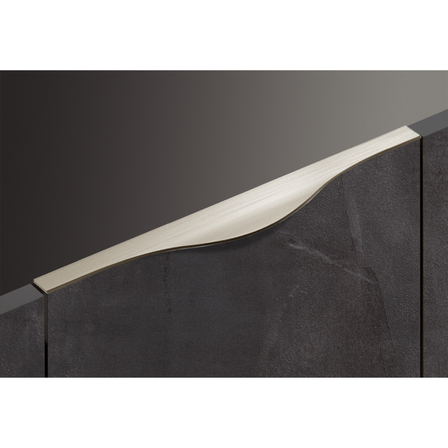 Greeplijst Codania, L 595 mm, roestvrij staal finish geborsteld