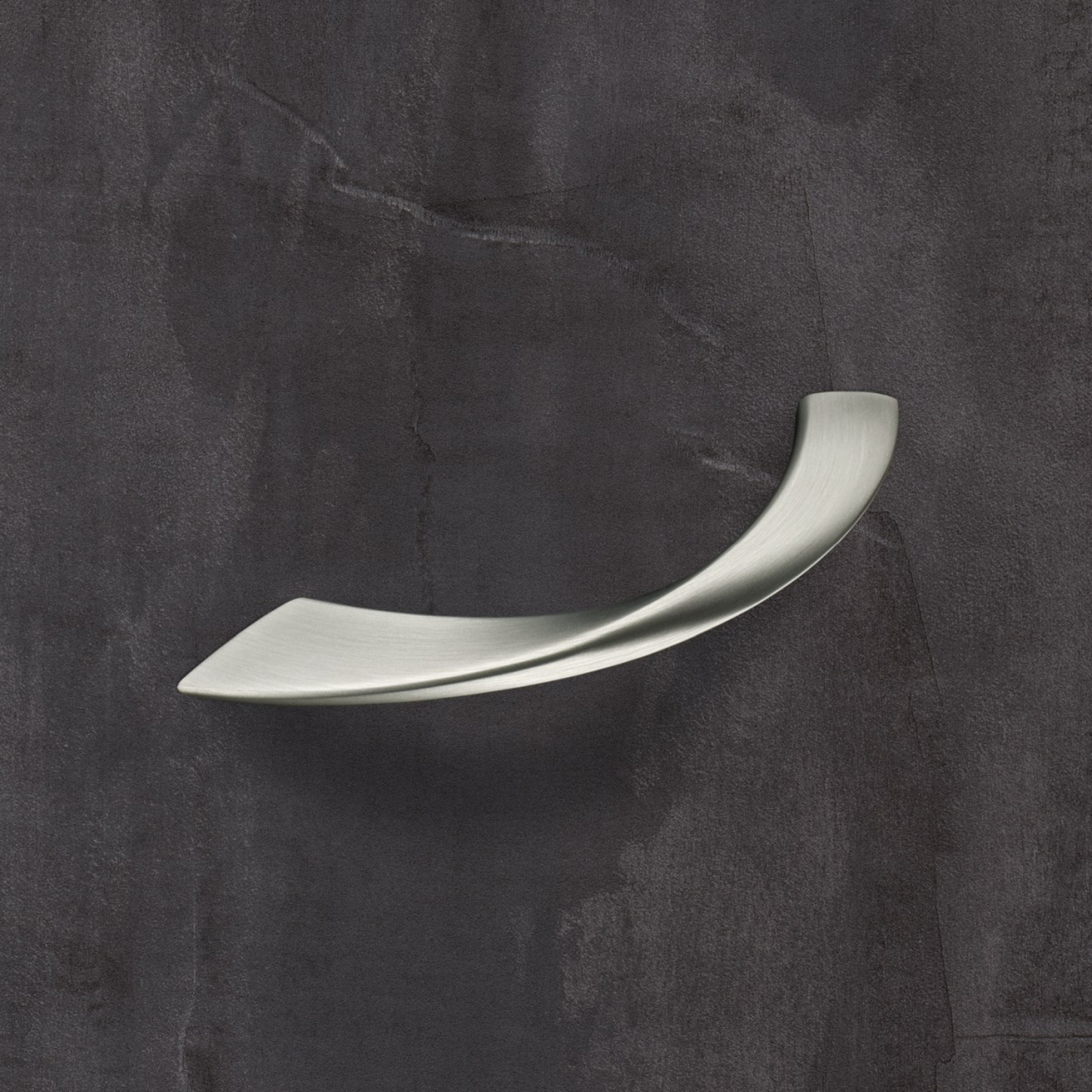 Greep Coria, boorafstand 128, L 151 mm, B 16 mm, H 34 mm, roestvrij staal finish geborsteld