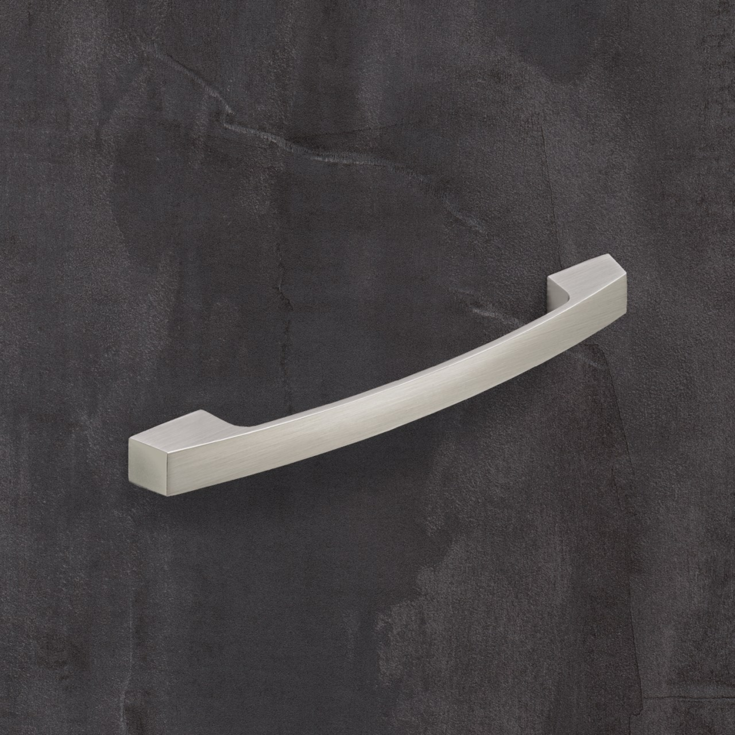 Greep Fectio, boorafstand 160, L 210 mm, B 15 mm, H 29 mm, roestvrij staal finish geborsteld