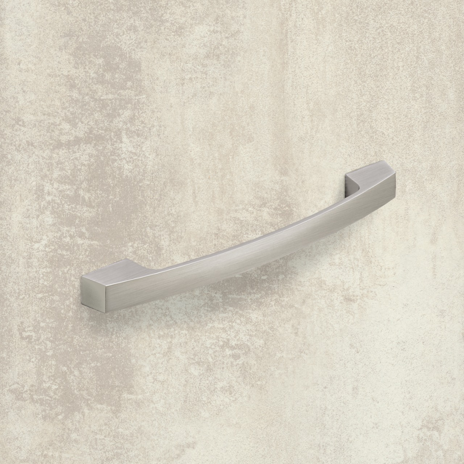 Greep Fectio, boorafstand 160, L 210 mm, B 15 mm, H 29 mm, roestvrij staal finish geborsteld