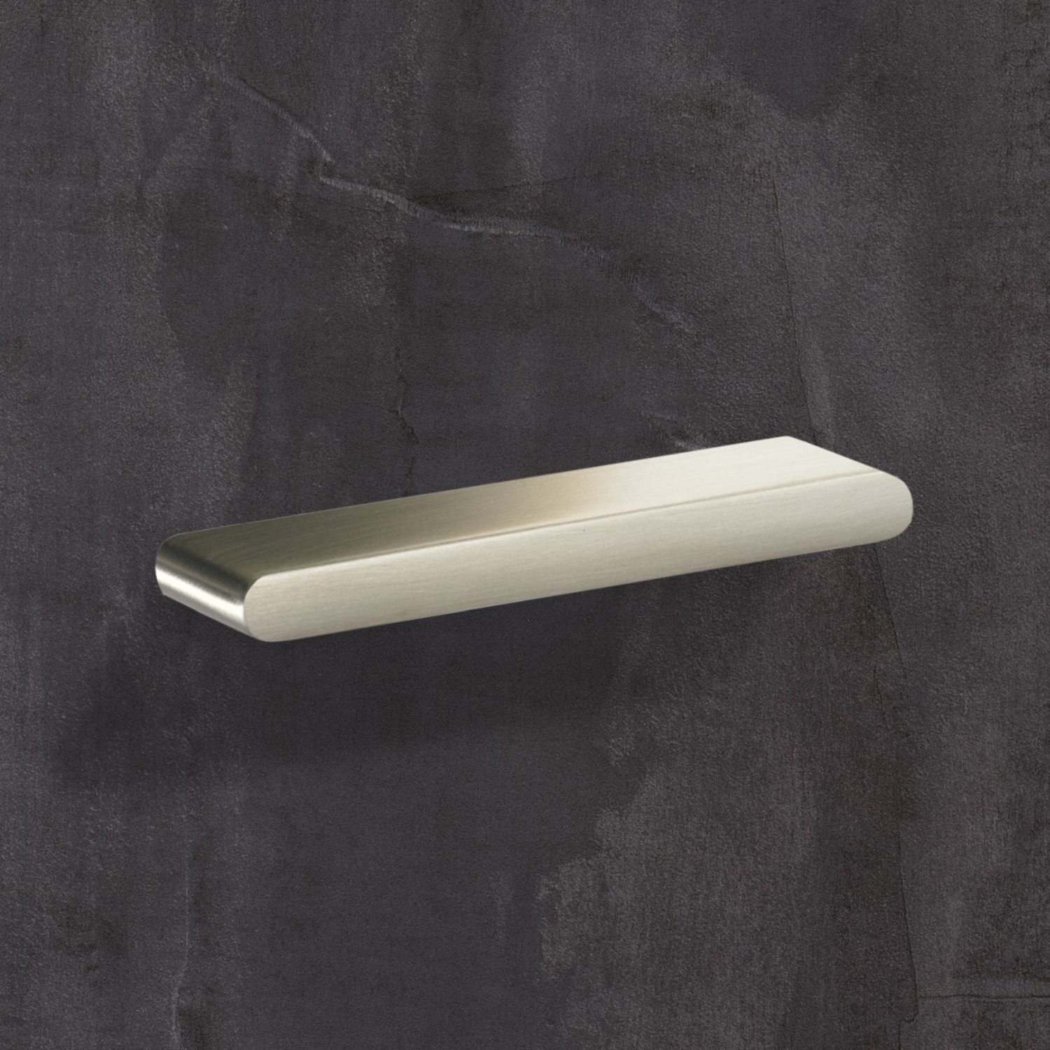 Greep Fermo, boorafstand 32 / 64 mm, L 74 mm, B 7 mm, H 27 mm, roestvrij staal finish geborsteld