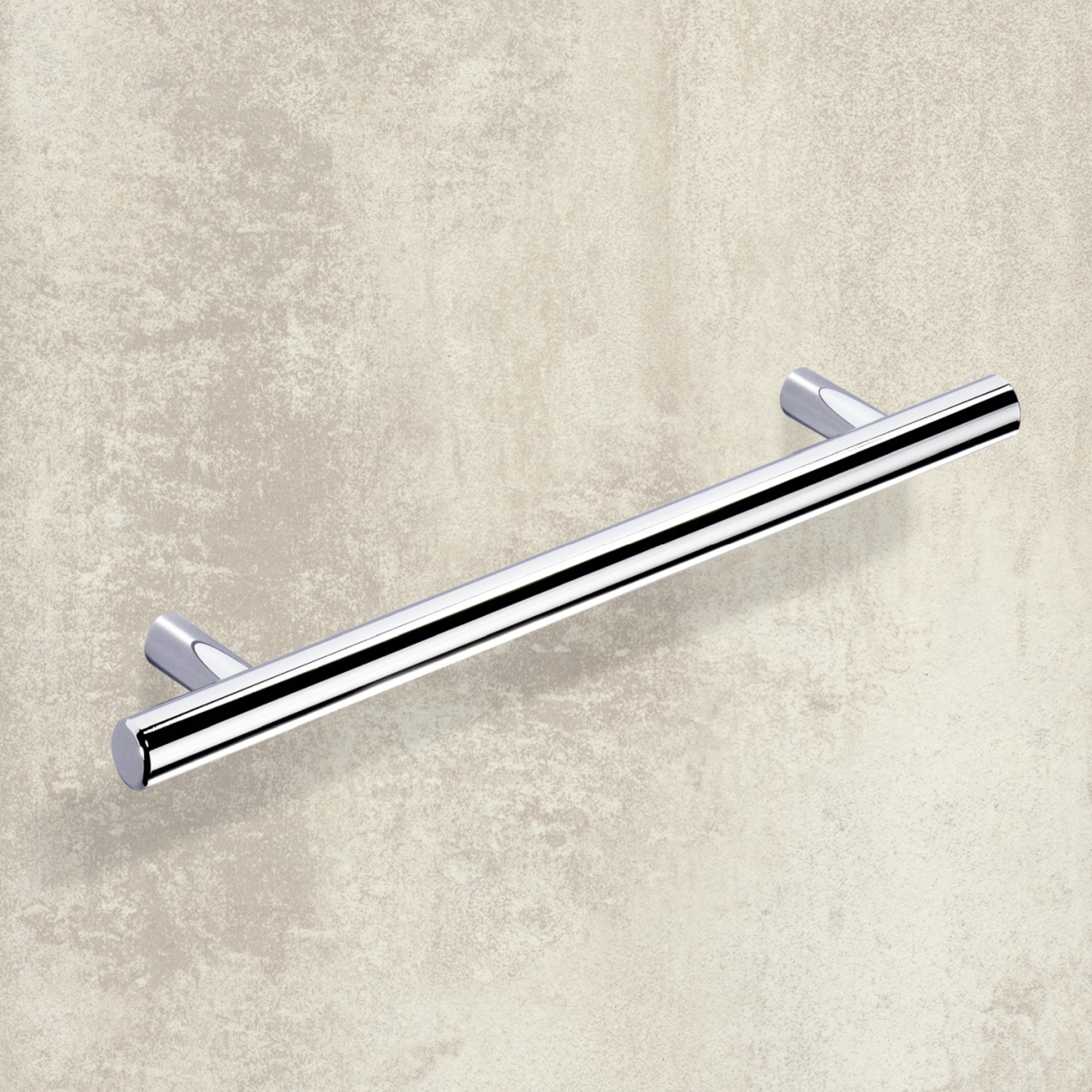 Poignée barre Hale, entraxe de perçages 224, L 284 mm, H 35 mm, ø 12 mm, chromé brillant