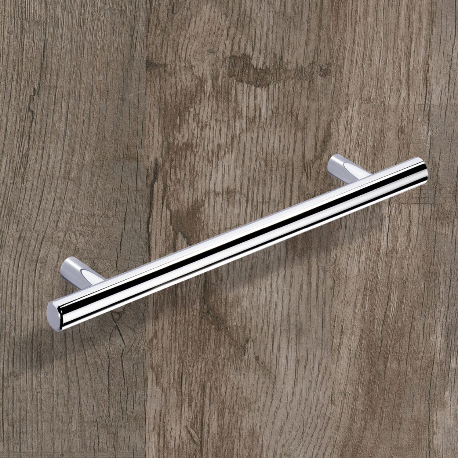 Poignée barre Hale, entraxe de perçages 224, L 284 mm, H 35 mm, ø 12 mm, chromé brillant