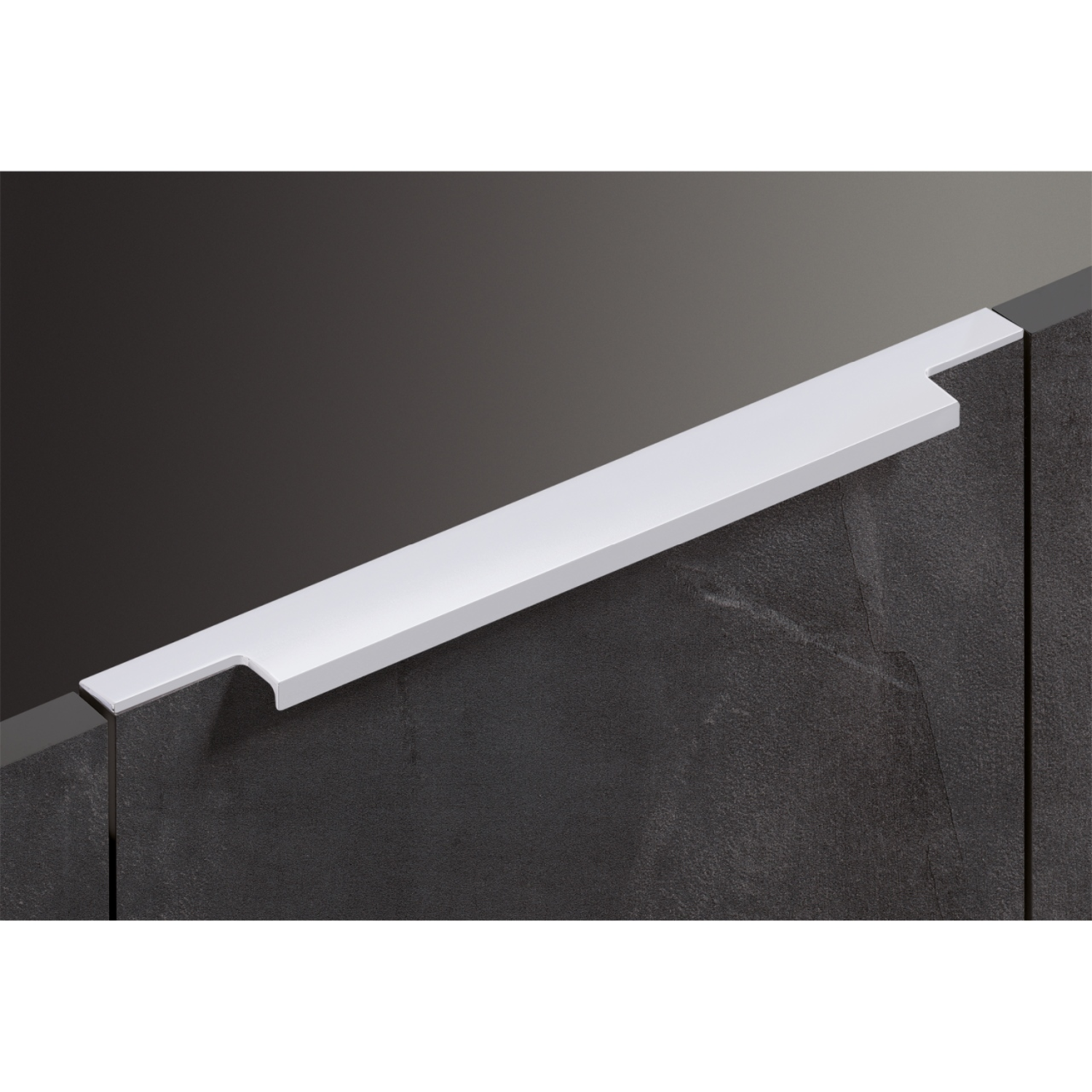 Greeplijst Lamezia, L 795 mm, B 39 mm, Aluminium geëloxeerd
