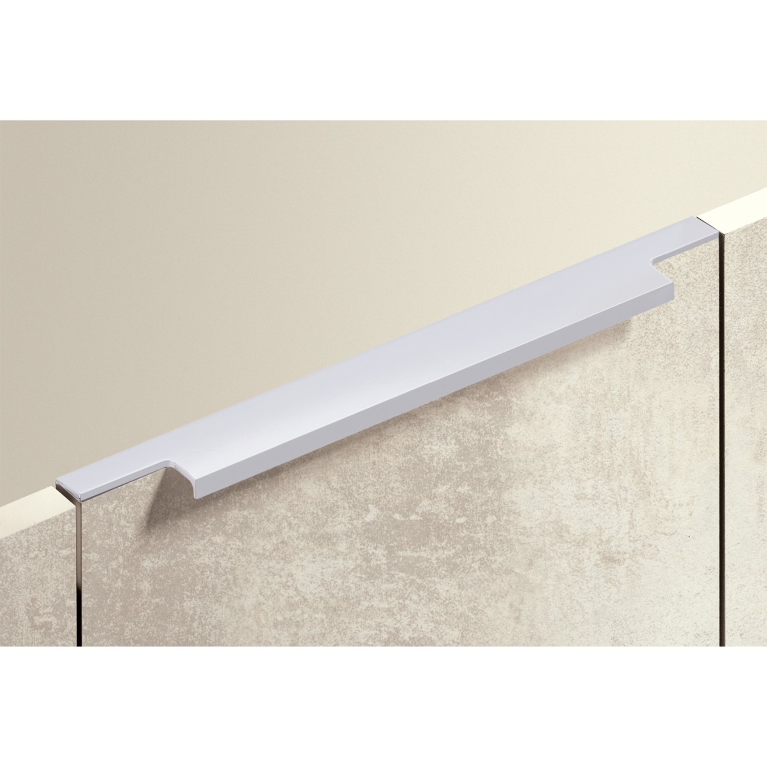 Greeplijst Lamezia, L 795 mm, B 39 mm, Aluminium geëloxeerd