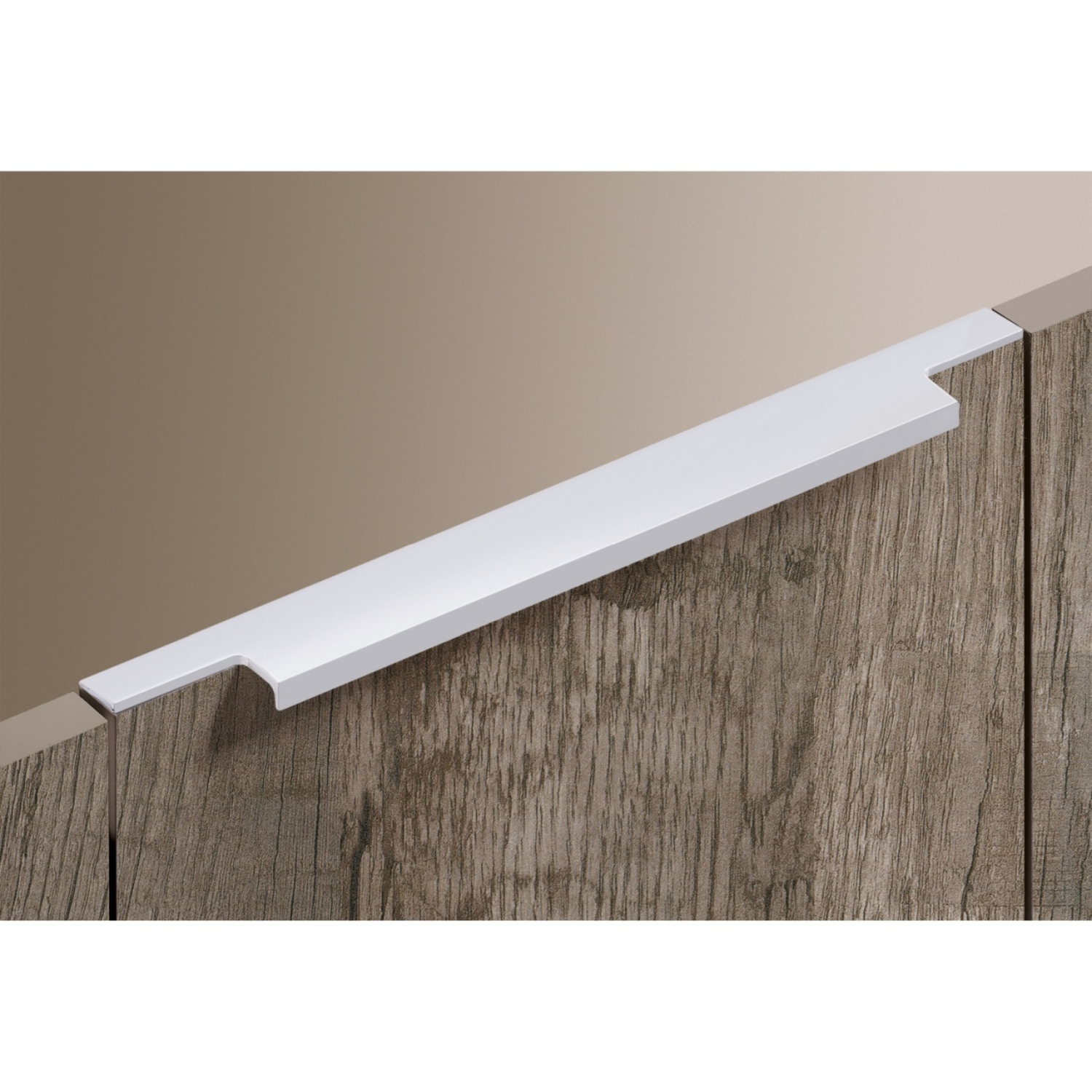 Greeplijst Lamezia, L 795 mm, B 39 mm, Aluminium geëloxeerd