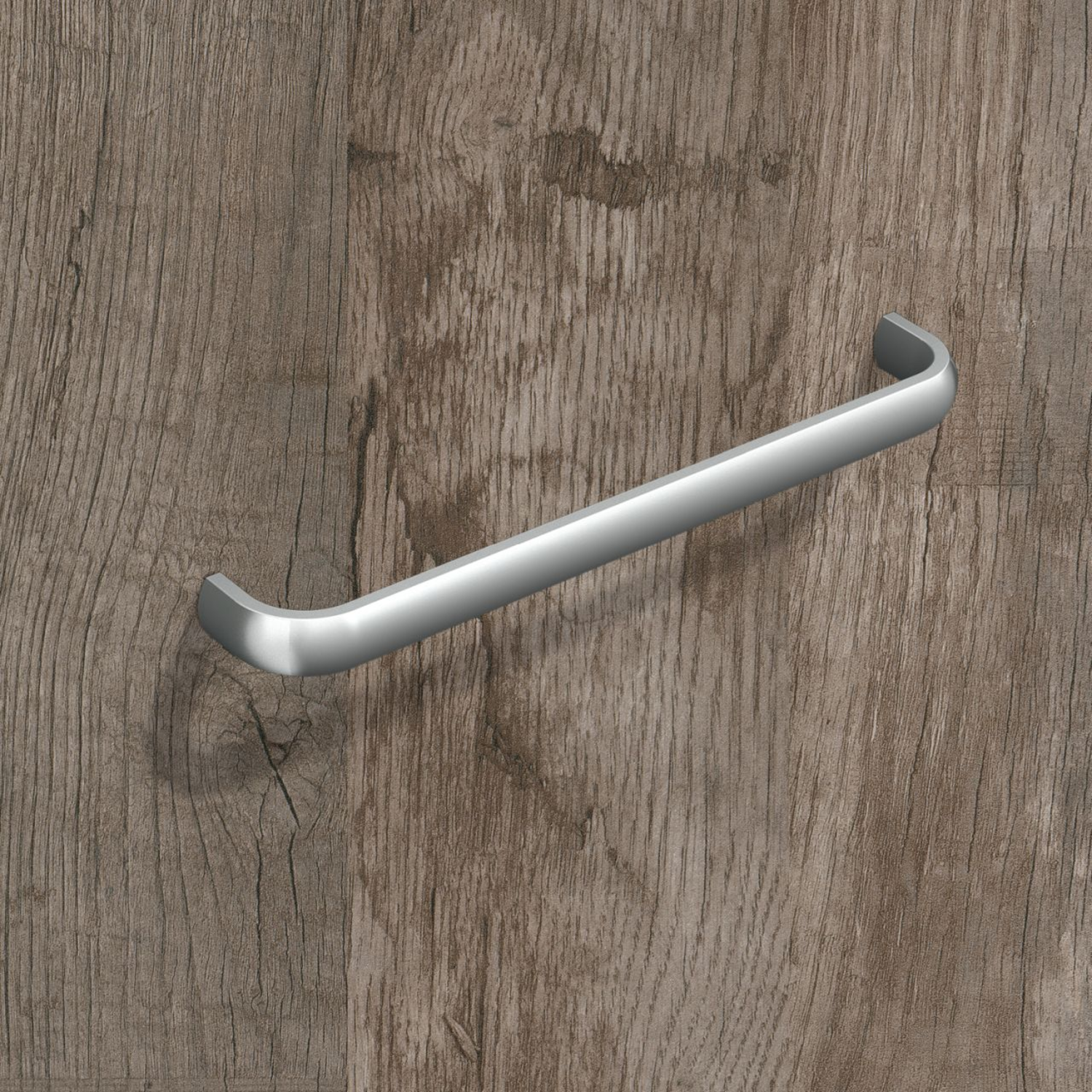 Poignée Naila, entraxe de perçages 256, L 263 mm, B 12 mm, H 26 mm, Aluminium anodisé