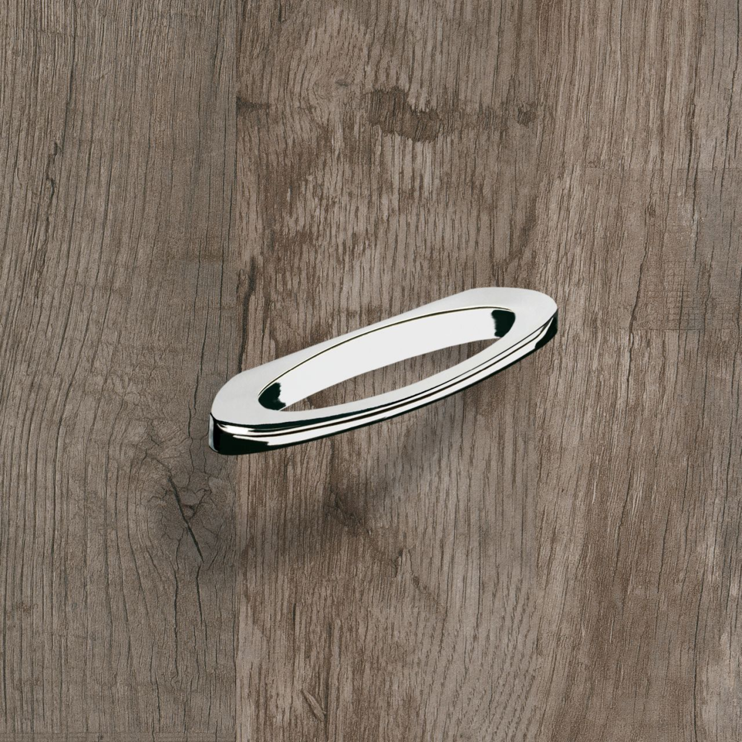 Poignée Neapolis, entraxe de perçages 96, L 148 mm, B 15 mm, H 41 mm, chromé brillant