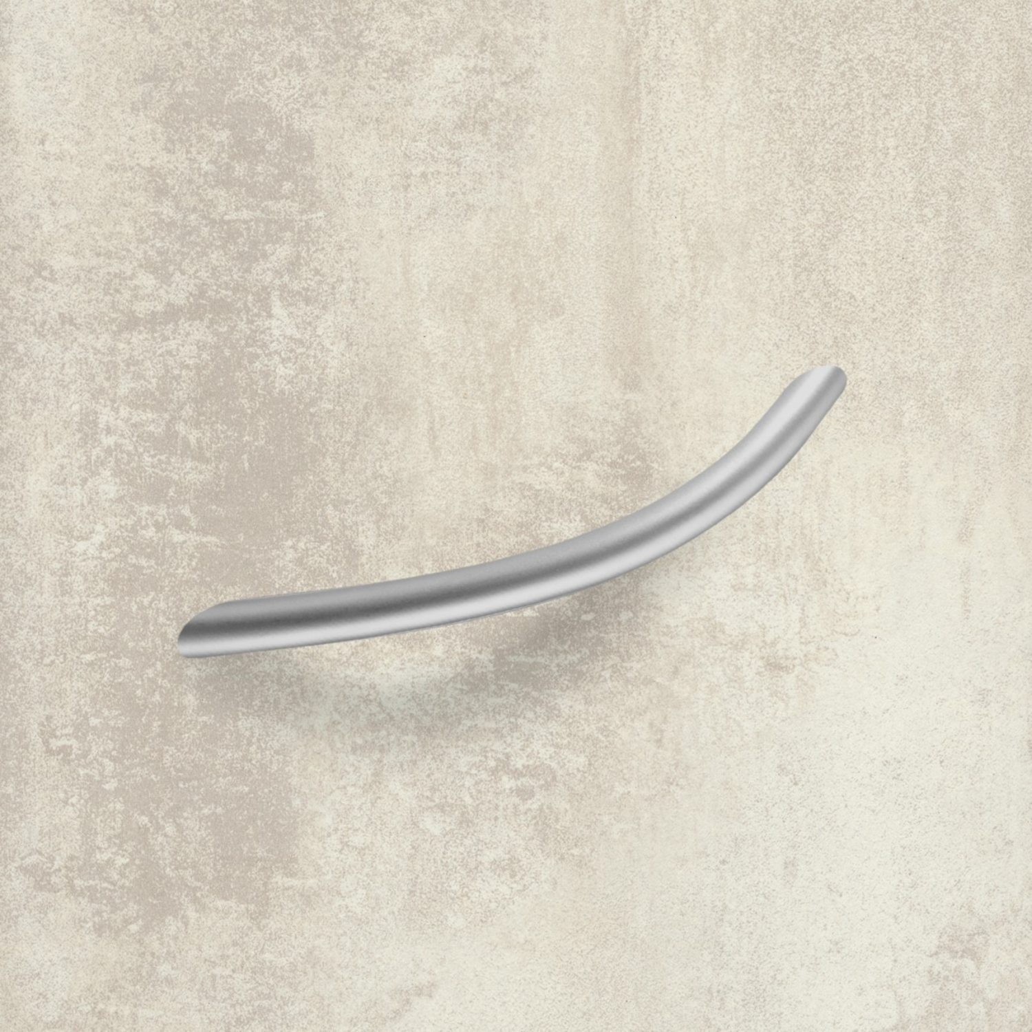 Greep Nicia, boorafstand 160, L 184 mm, H 32 mm, ø 10 mm, Mat verchroomd