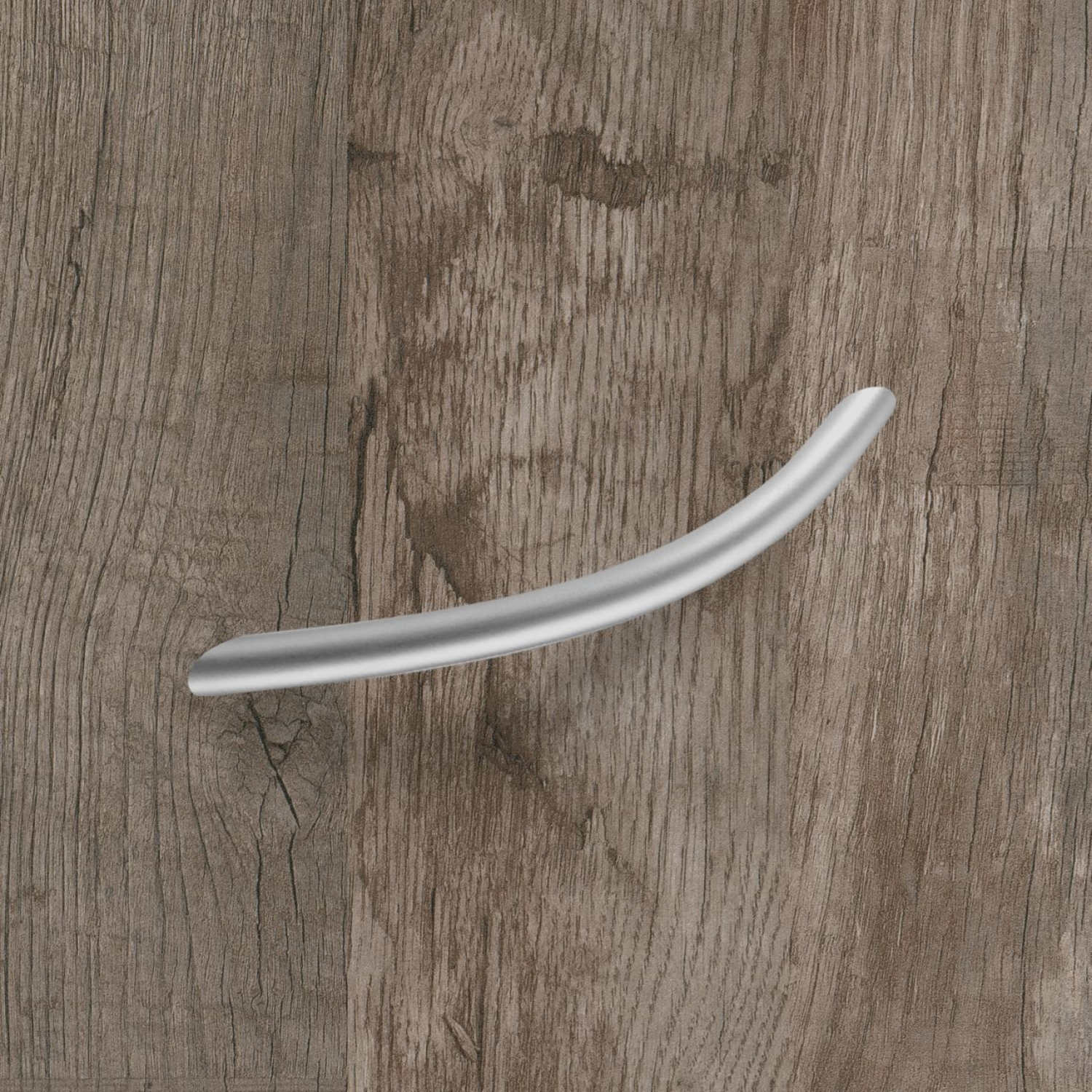 Greep Nicia, boorafstand 160, L 184 mm, H 32 mm, ø 10 mm, Mat verchroomd