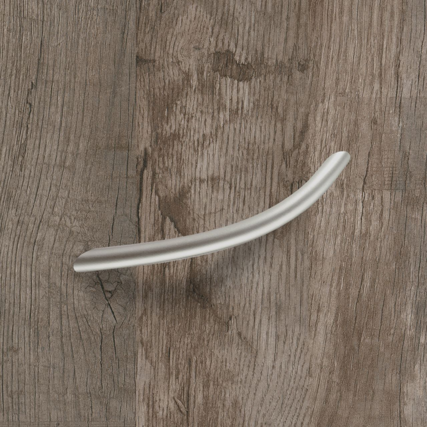 Poignée Nicia, entraxe de perçages 128, L 148 mm, H 30 mm, ø 10 mm, Nickelé mat