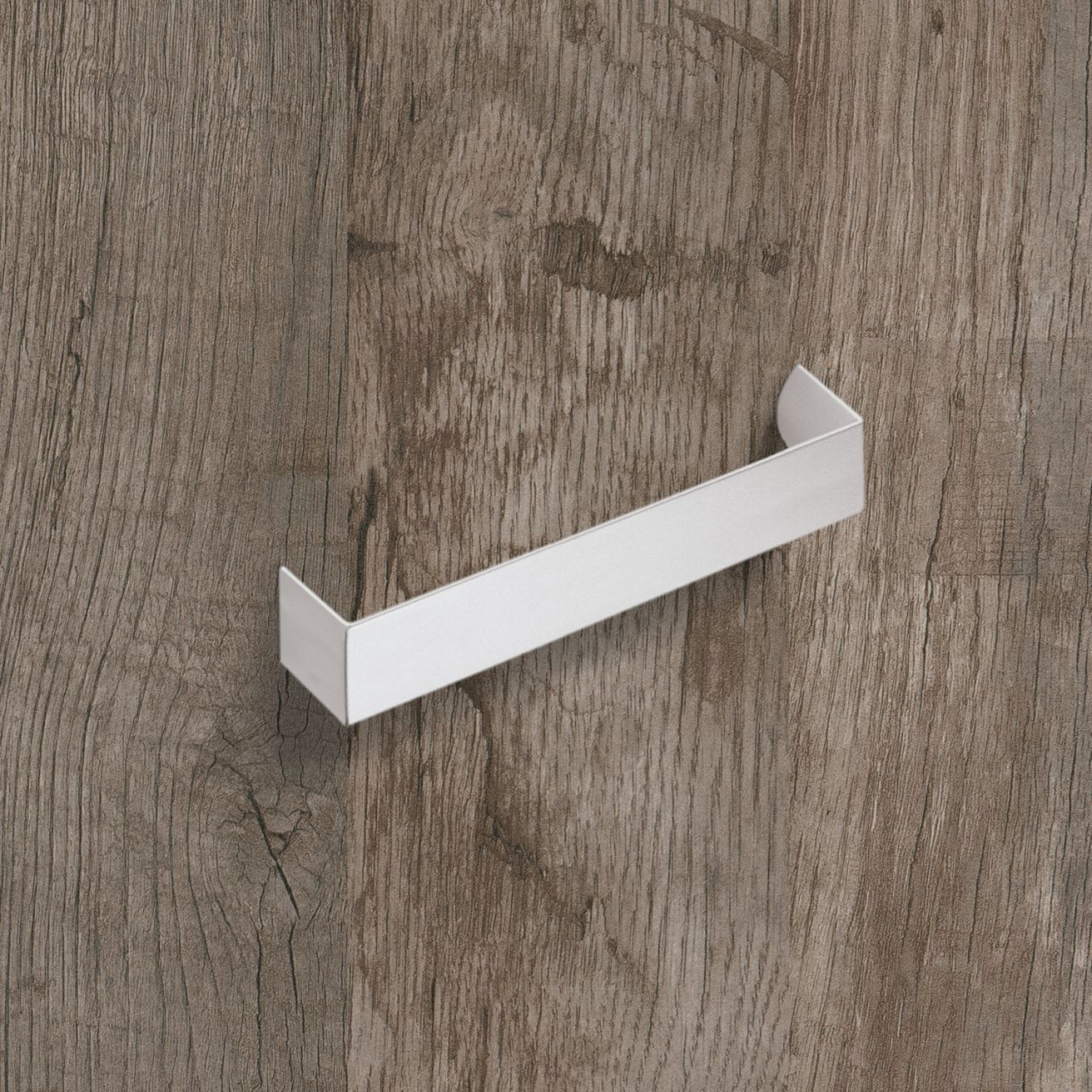 Poignée Nursia, entraxe de perçages 160, L 168 mm, B 24 mm, H 30 mm, Chromé mat