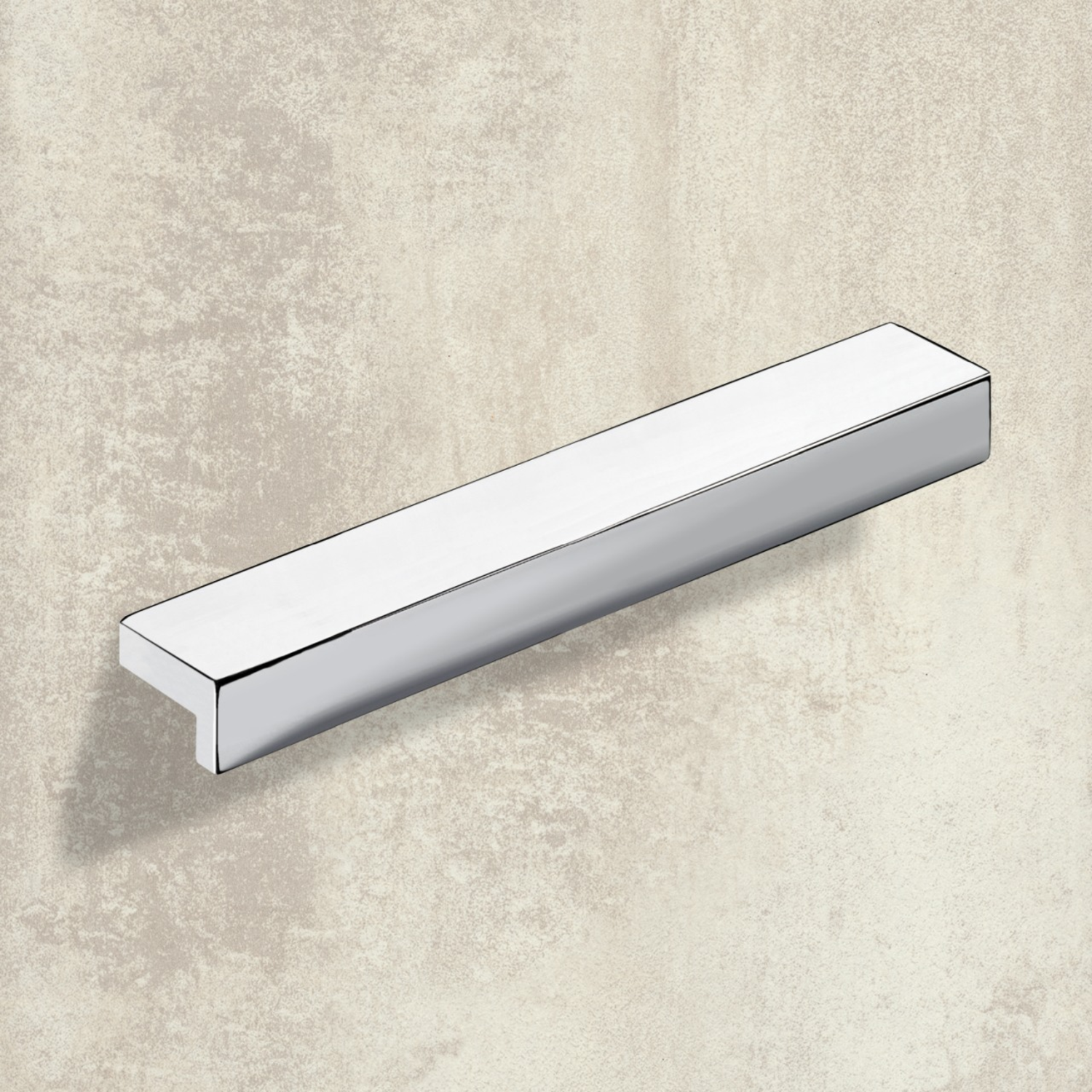 Poignée Rovigo, entraxe de perçages 224, L 239 mm, B 16 mm, H 25 mm, chromé brillant