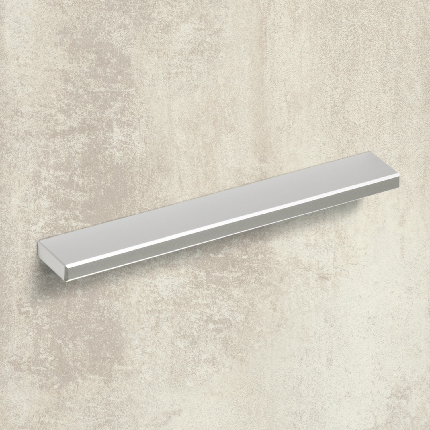 Greeplijst Stabia, boorafstand 128, L 140 mm, B 8 mm, H 20 mm, Aluminium geëloxeerd