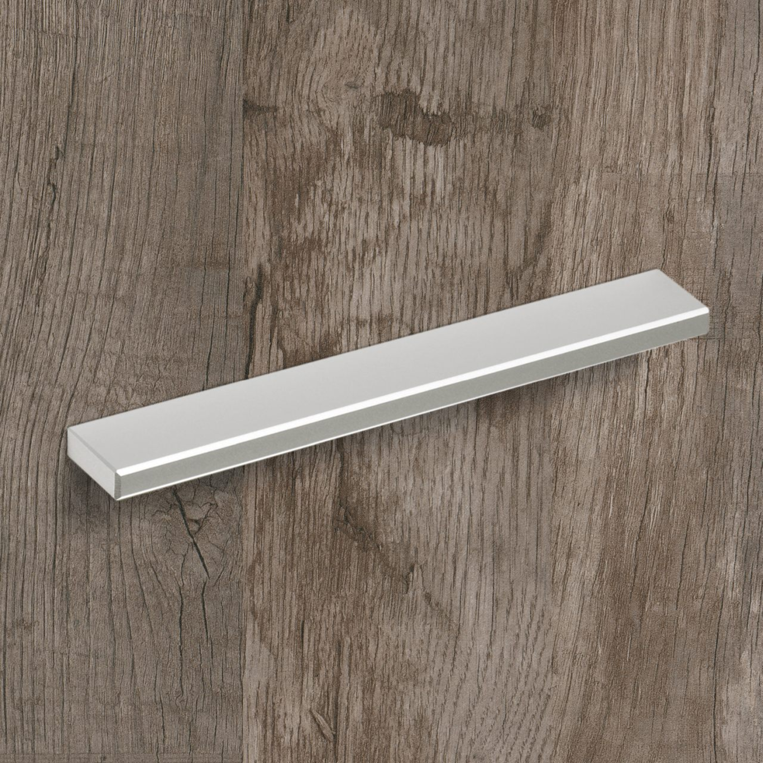 Greeplijst Stabia, boorafstand 128, L 140 mm, B 8 mm, H 20 mm, Aluminium geëloxeerd
