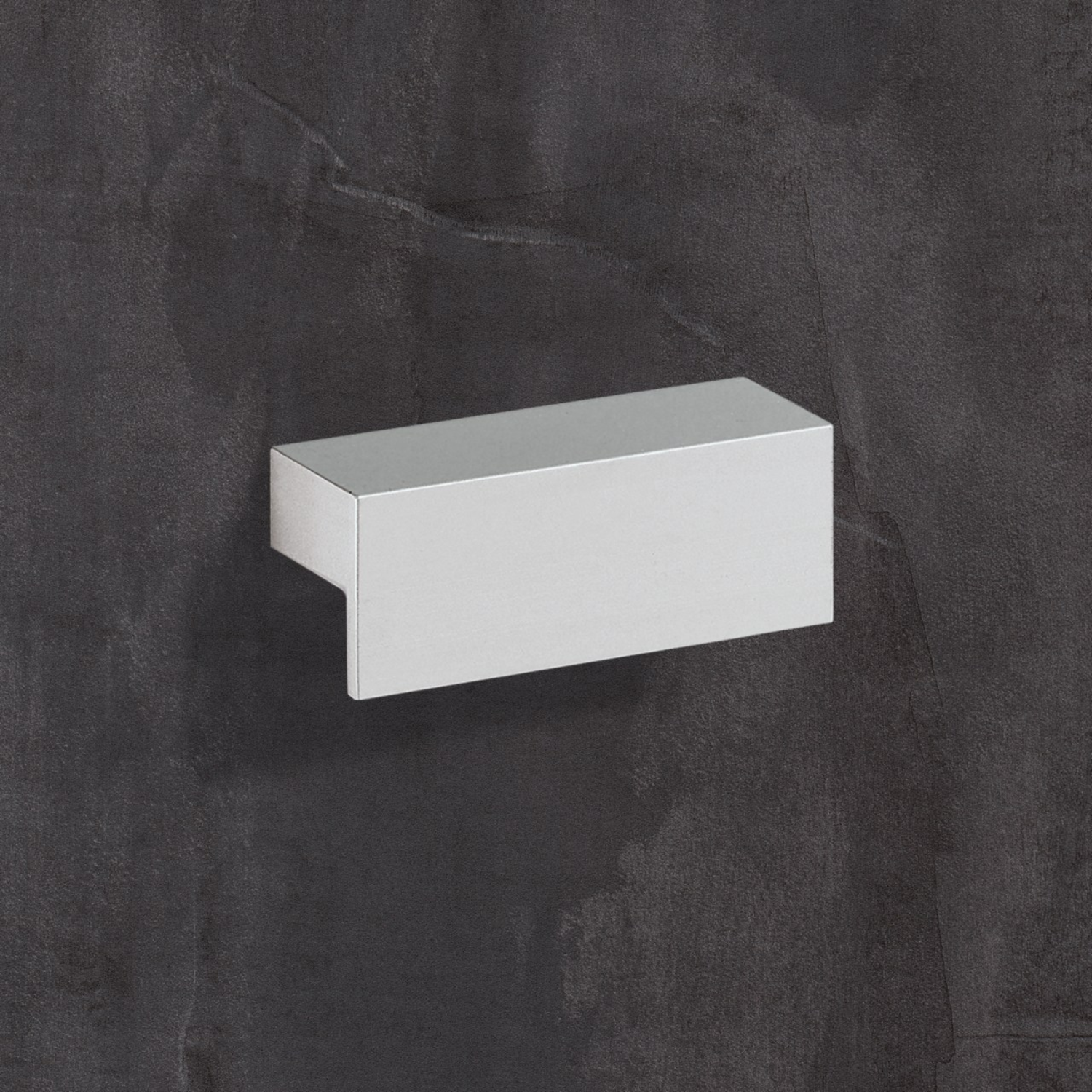 Greep Trani, boorafstand 32, L 52 mm, B 26 mm, H 16 mm, Aluminium geëloxeerd