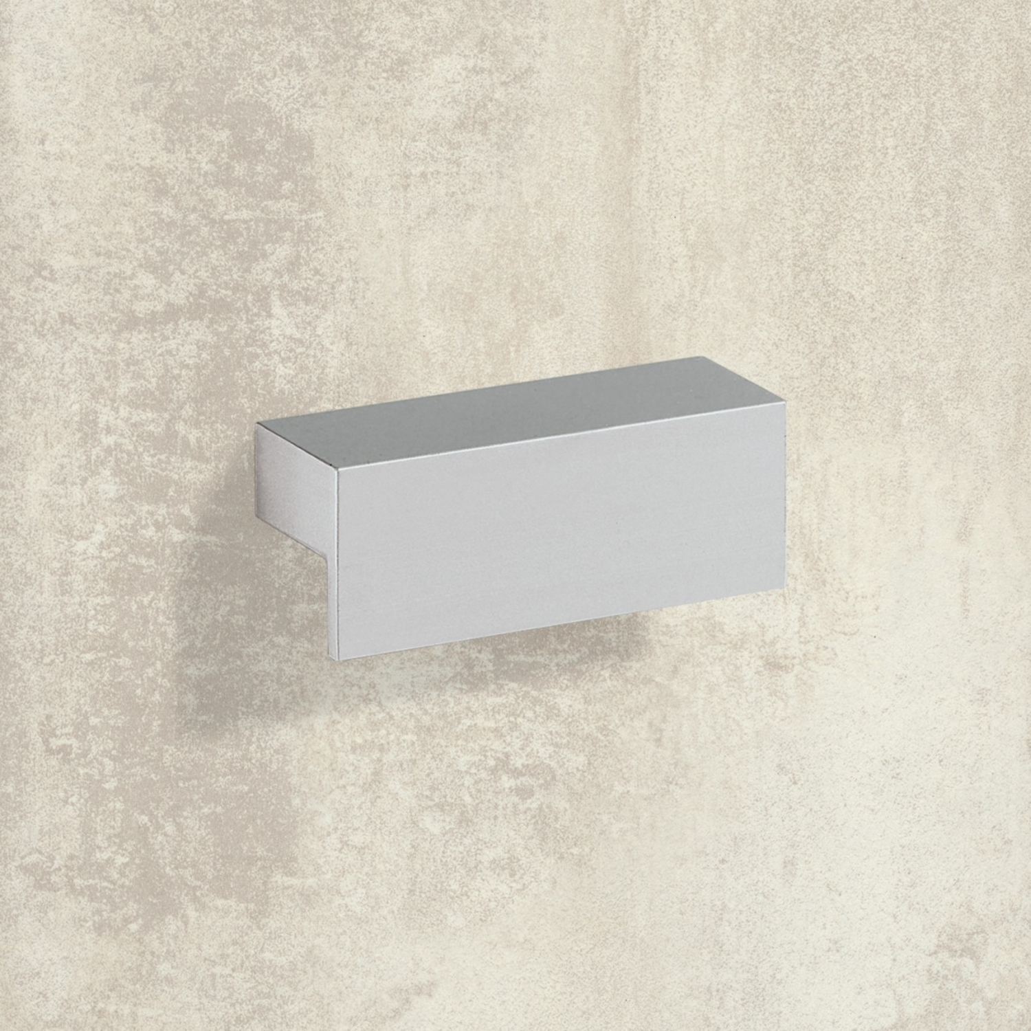 Greep Trani, boorafstand 32, L 52 mm, B 26 mm, H 16 mm, Aluminium geëloxeerd