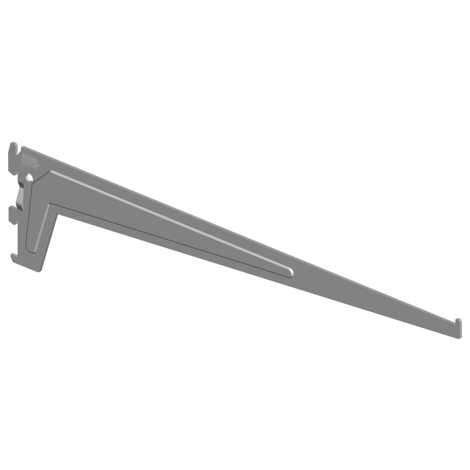 Support simple element gris 500mm 