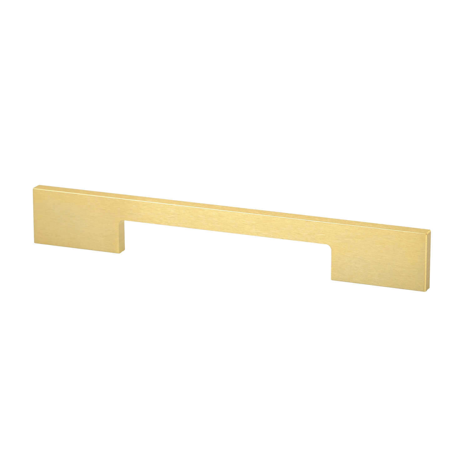Poignée drimo 224mm alu or brossé symm 