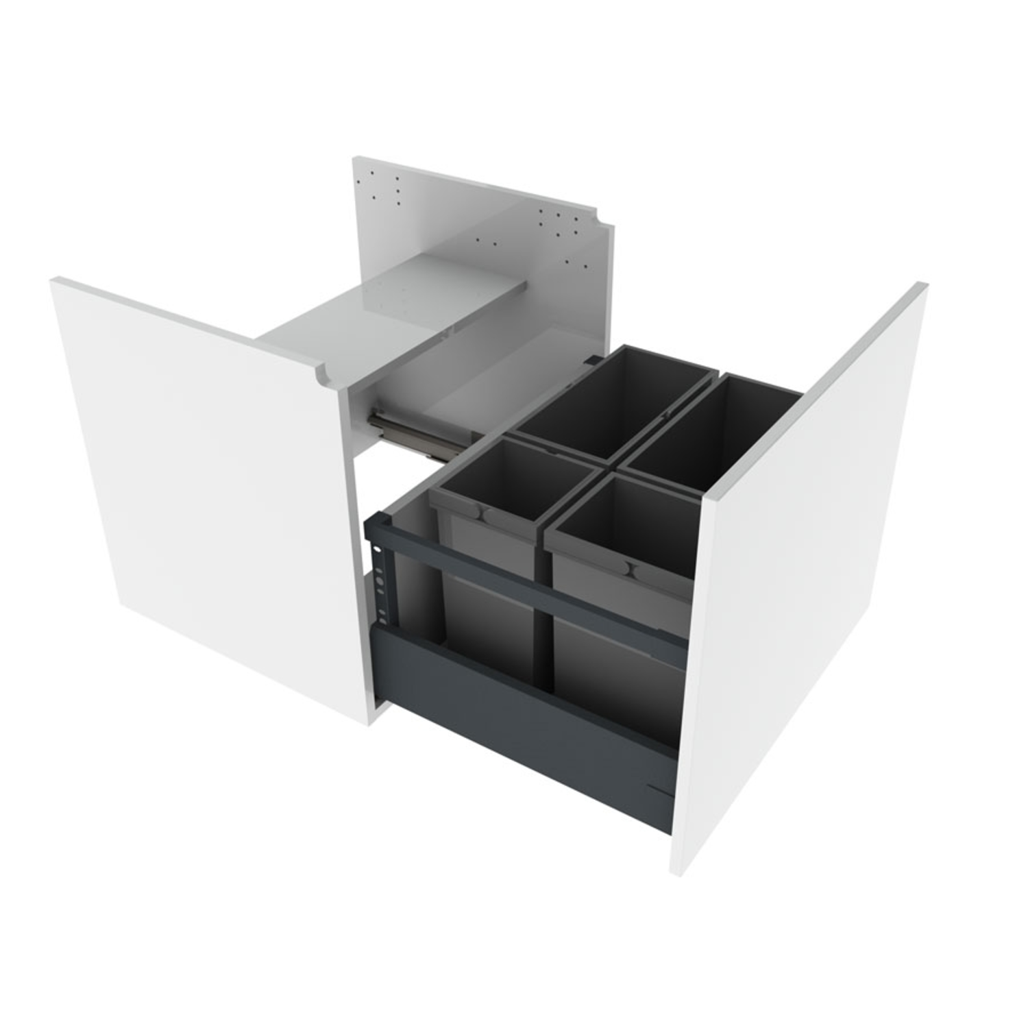 Armoire suspendue sous évier, 60,0cm