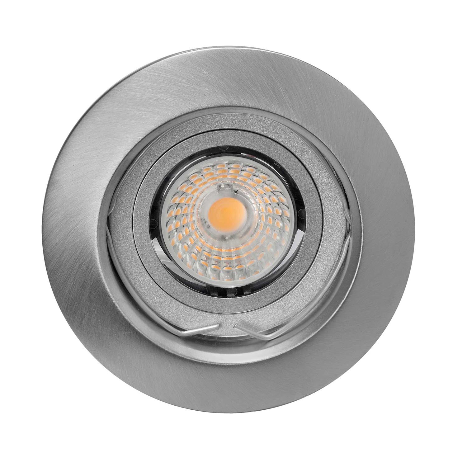 Led spot ecastrable inox-look ReFlex led5 5W/230V 3000K 38° 380lm