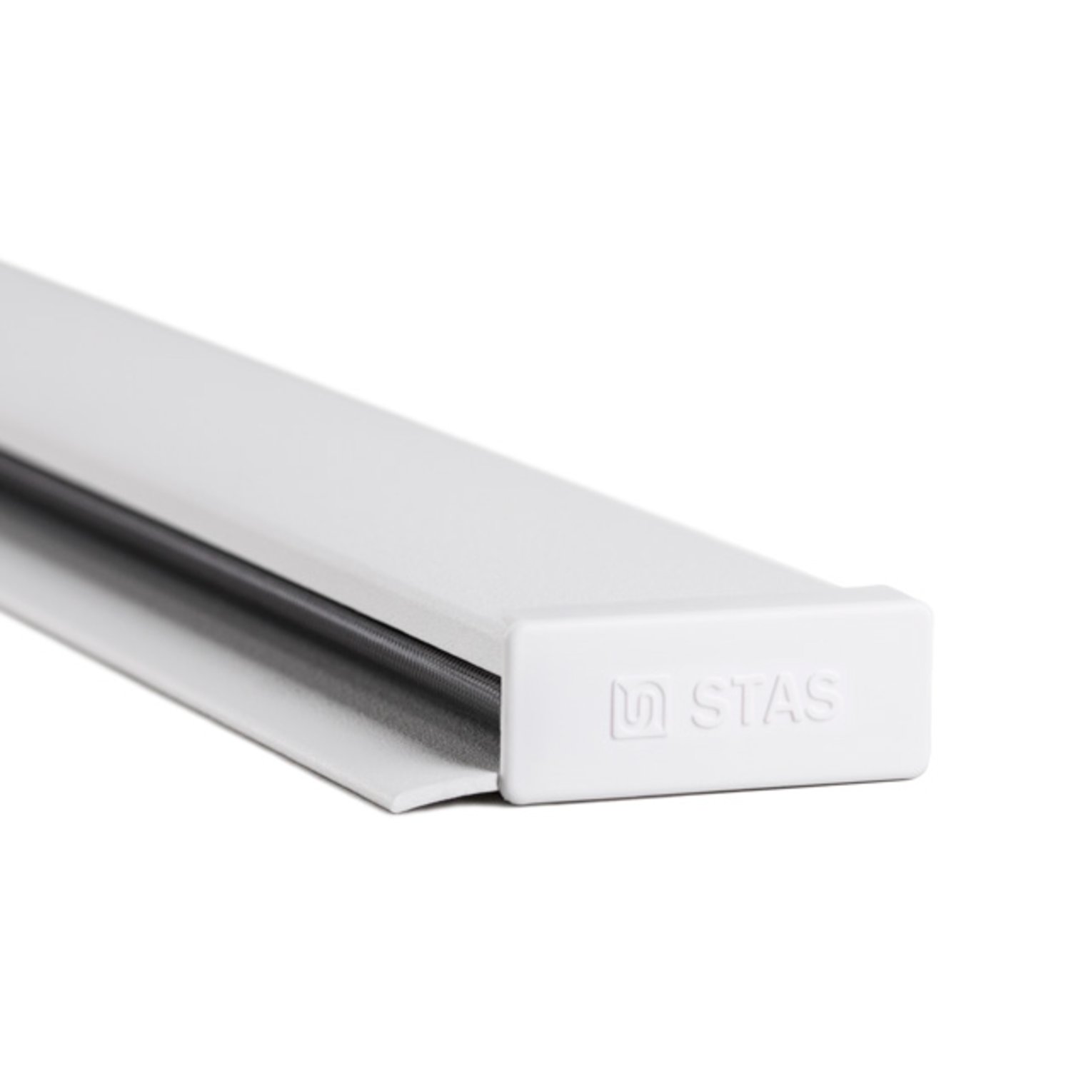 Stas papergrip wit structuur 200 cm