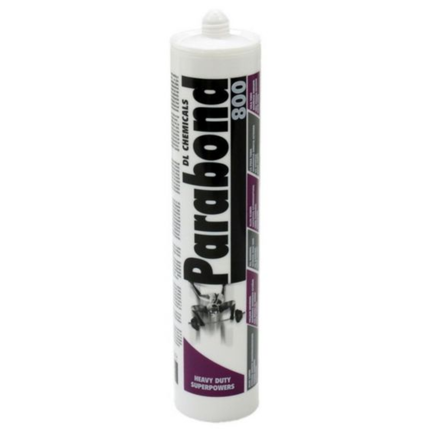 Colle Parabond 800 MS polymère 290ml noir
