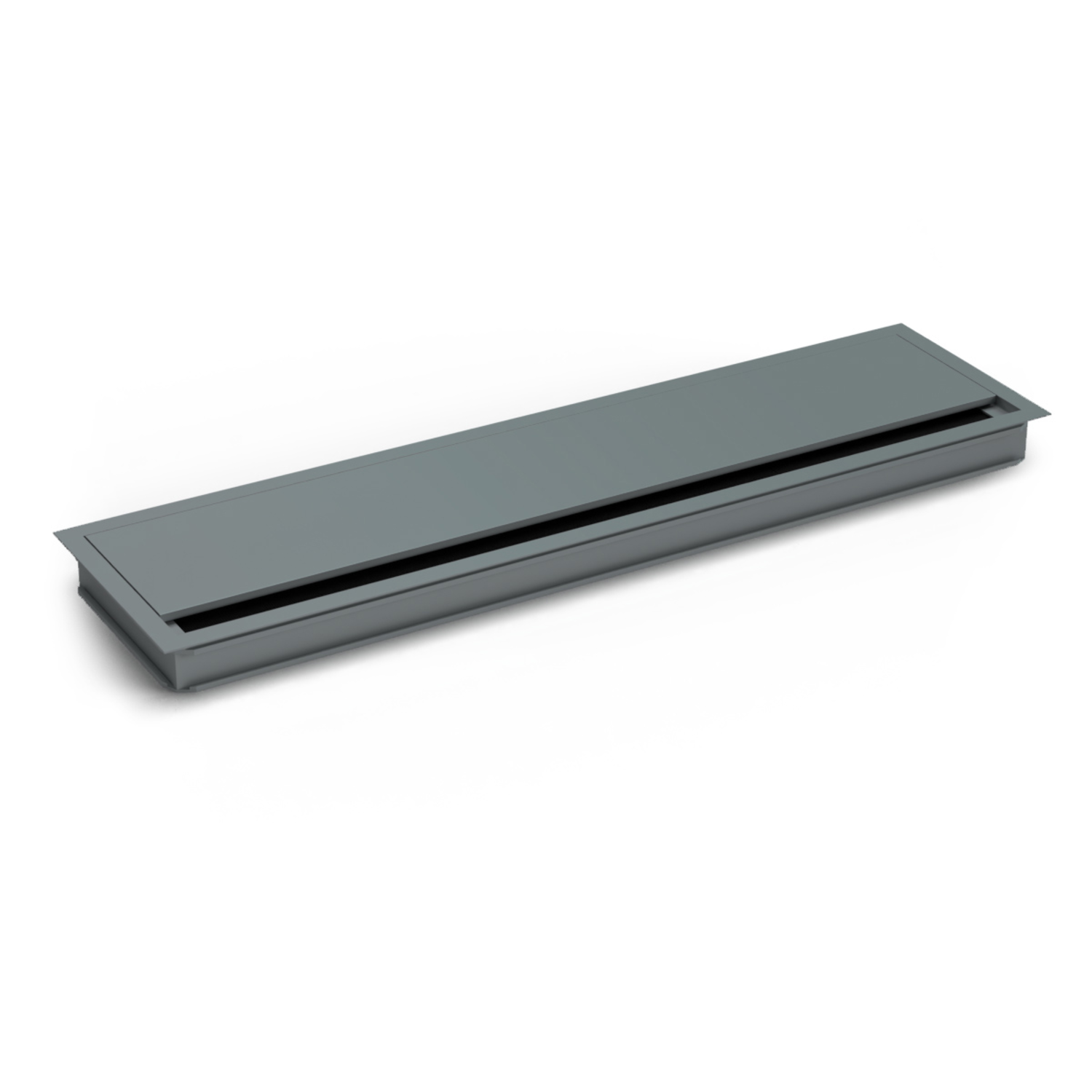 Passe-câble Exit G14S alu 120x320x25mm +couvercle  