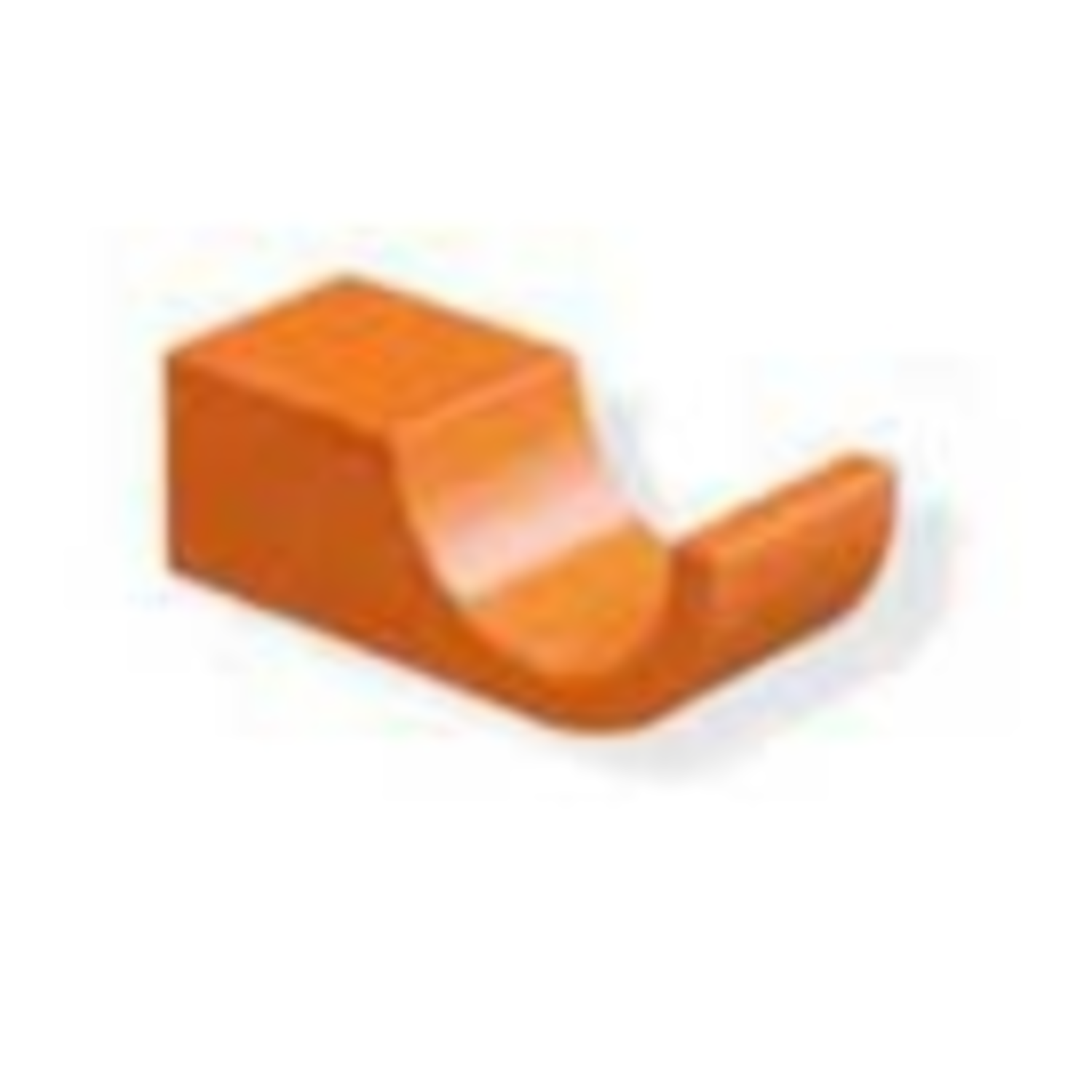 Hewi 800.90.01090 crochet simple 50mm orange 