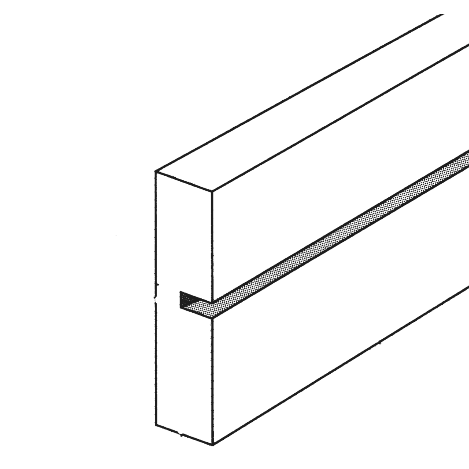 Tegenplaat vr clips korrekt-te frezen 61855