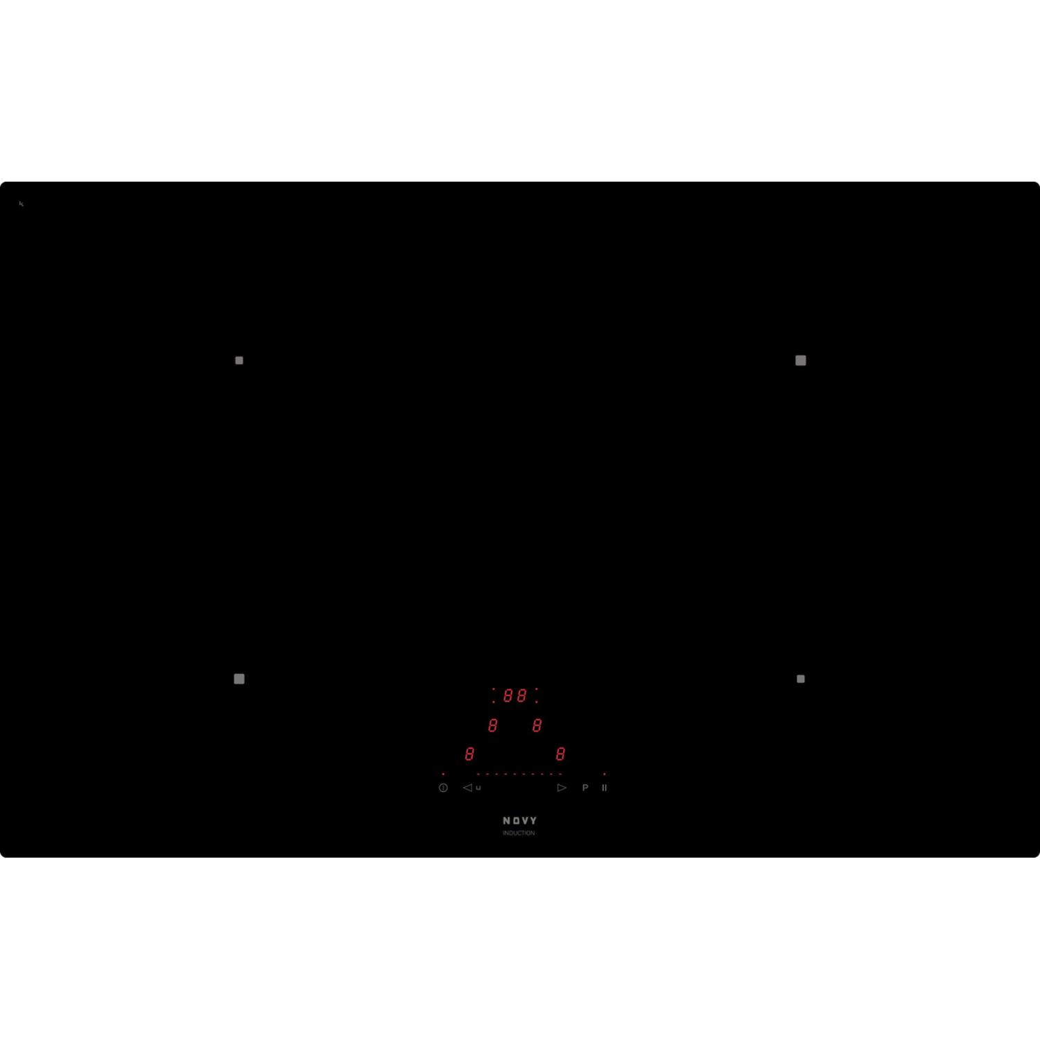 Novy induction Comfort 80 cm 4 zones 