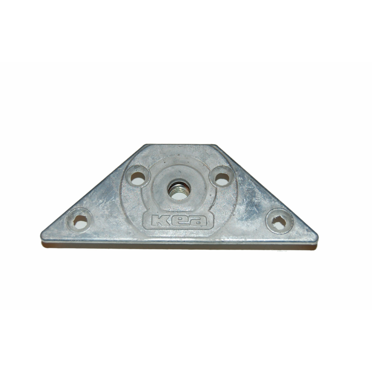 Plaque de fixation triang. pied de table kea m10  