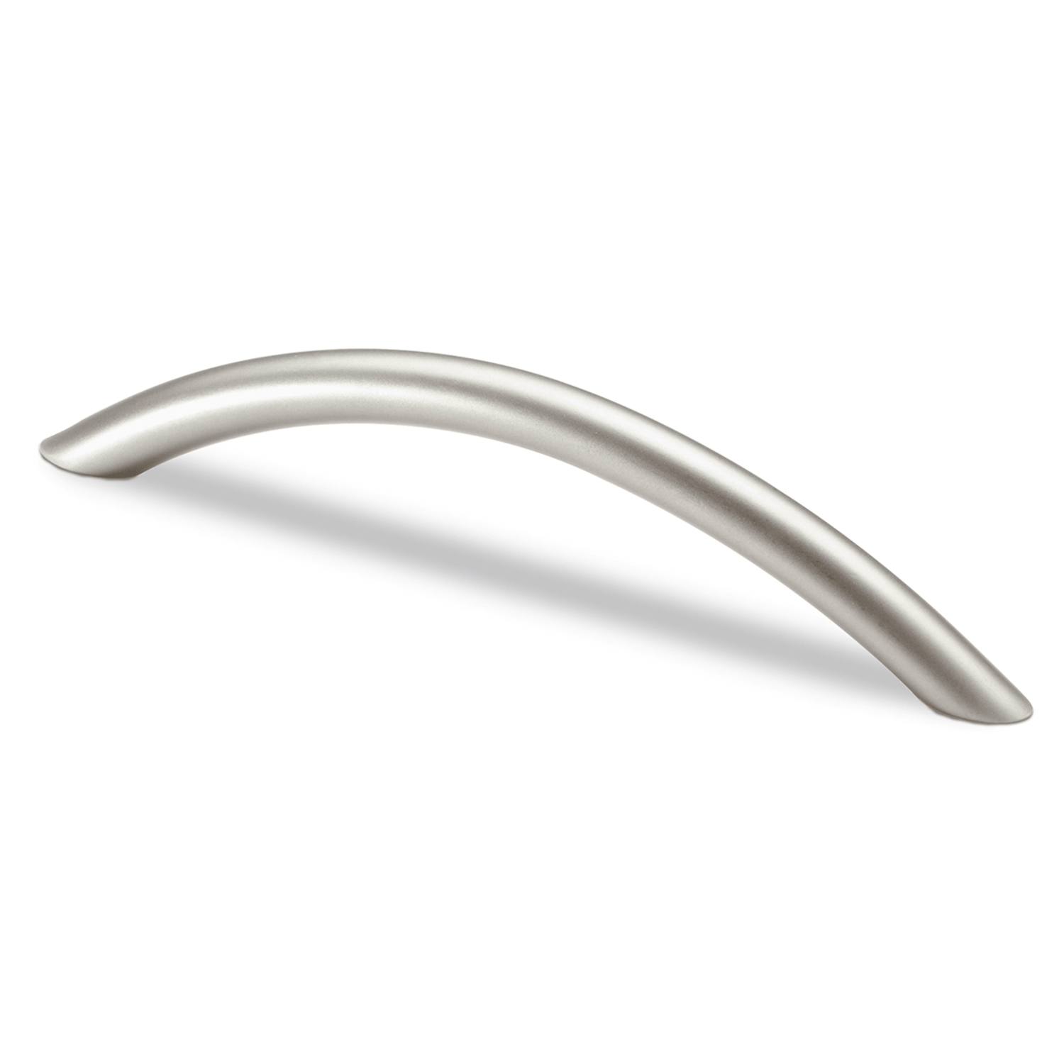 Poignée Nicia, entraxe de perçages 128, L 148 mm, H 30 mm, ø 10 mm, Nickelé mat