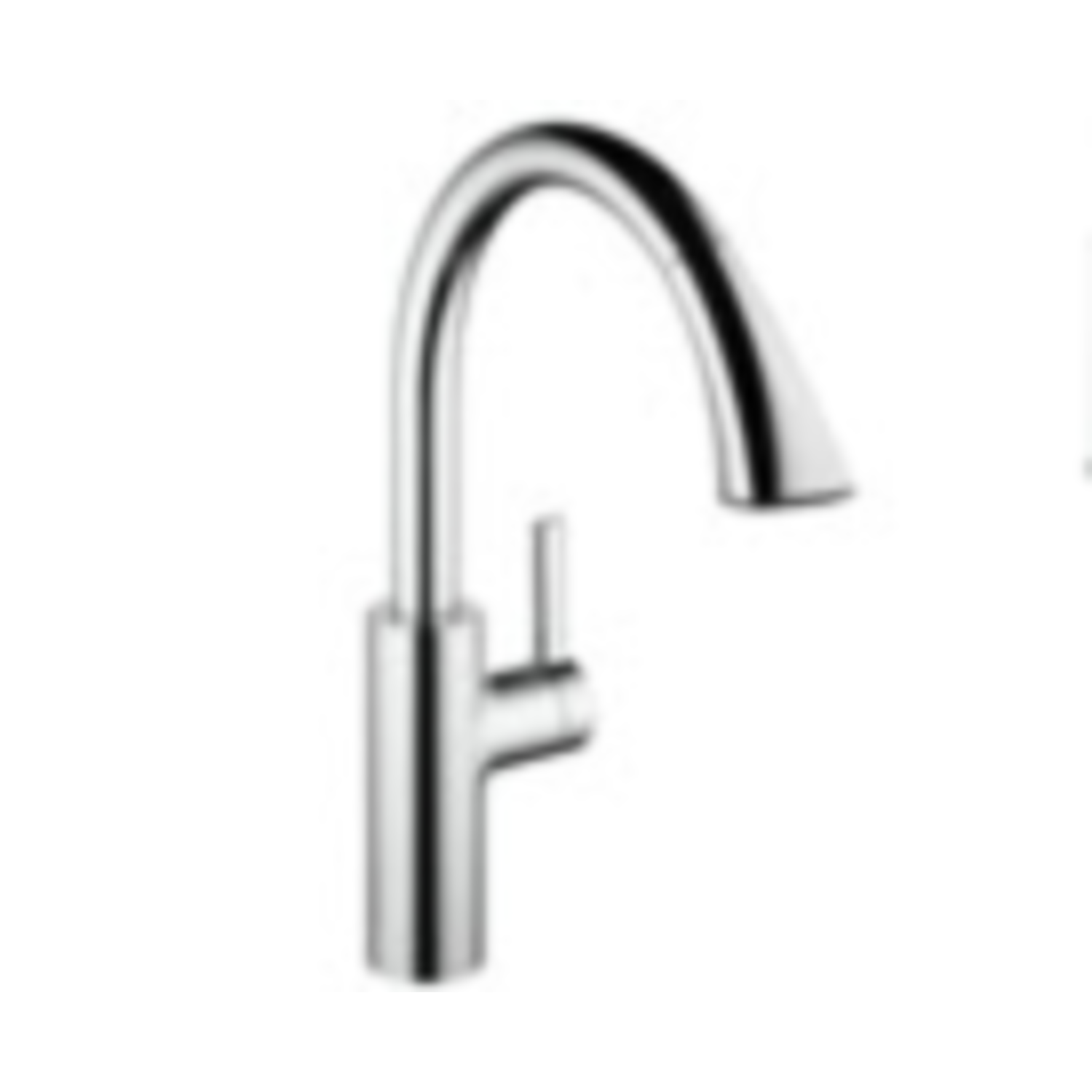 KWC saros a250 chrome avec douchette 10.181.003.00 0 