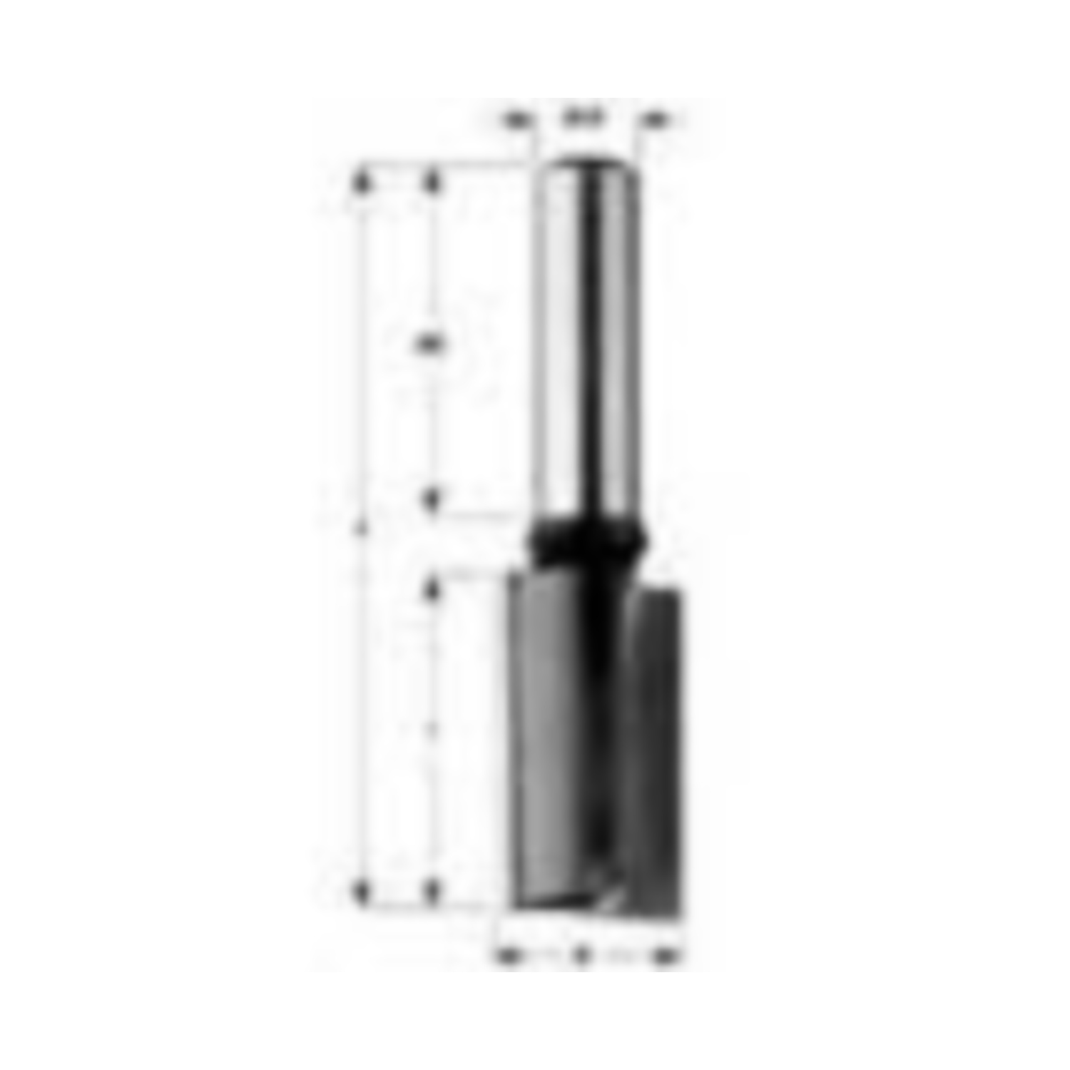 Méches à défoncer z=z2+1 s=12 i=35 l=90 d=24  