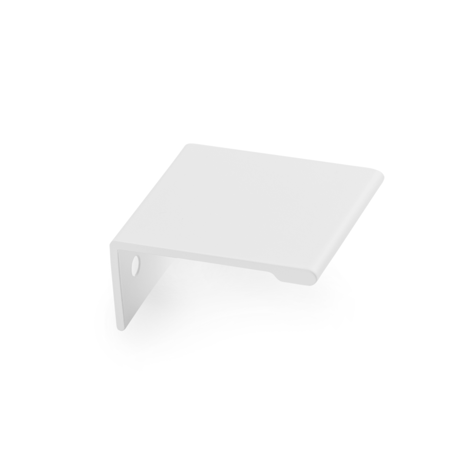 Poignee alu blanc 40x1.6 df : 24mm 