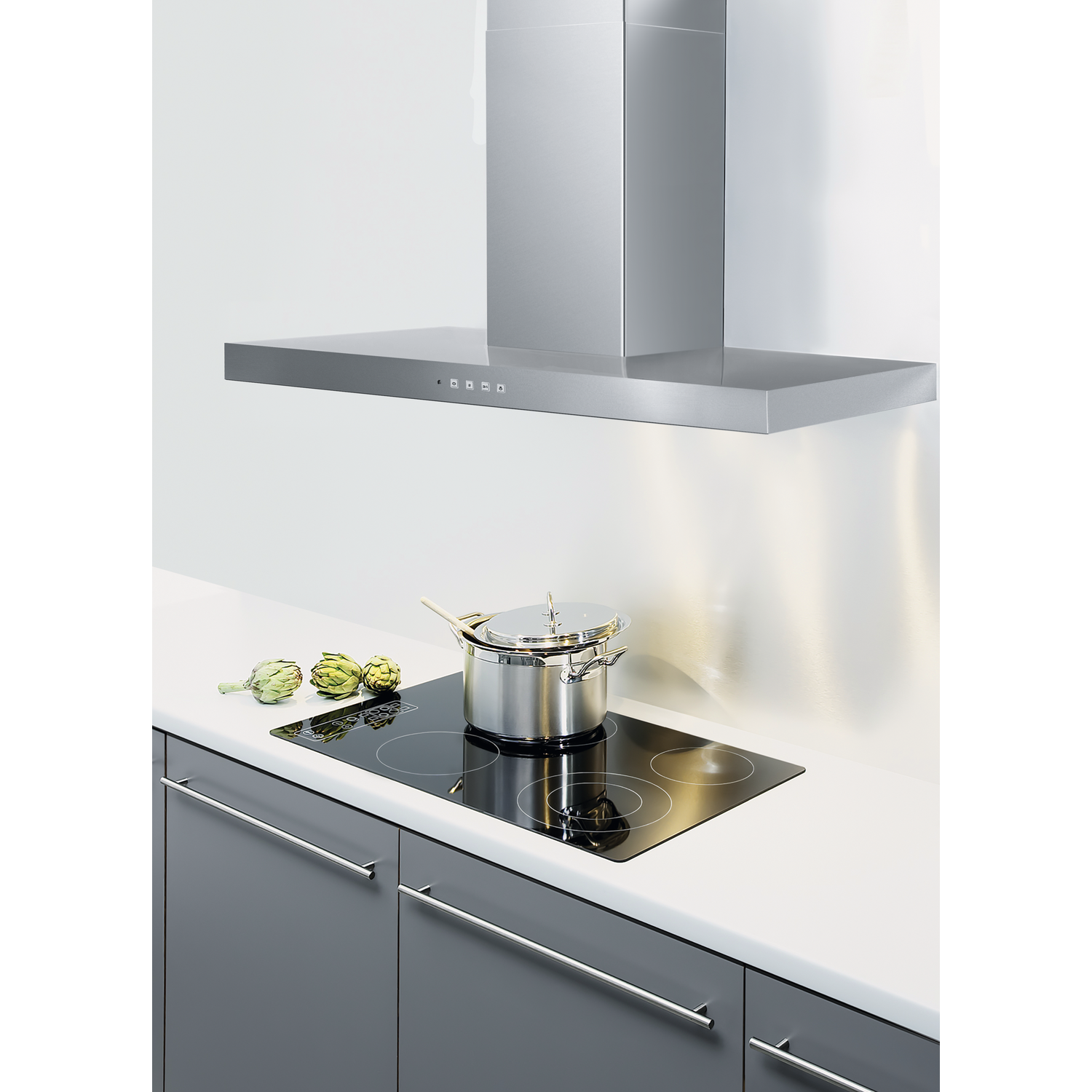 Format High - Hotte murale / 600 mm / Inox