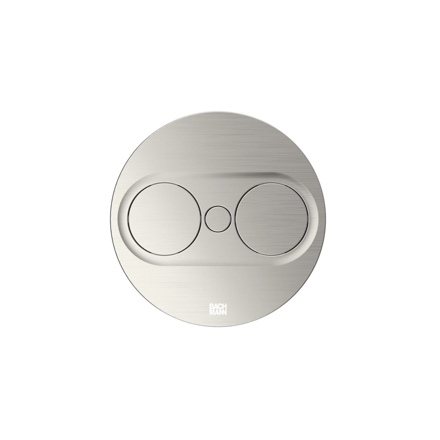 Twist2 rond inox b-f 1 prise + 2 usb a/c 22w 