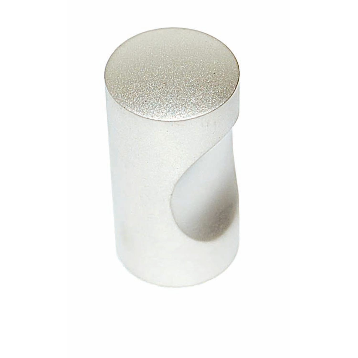 Top cylinder RVS nikkel mat dia. 11mm h25mm